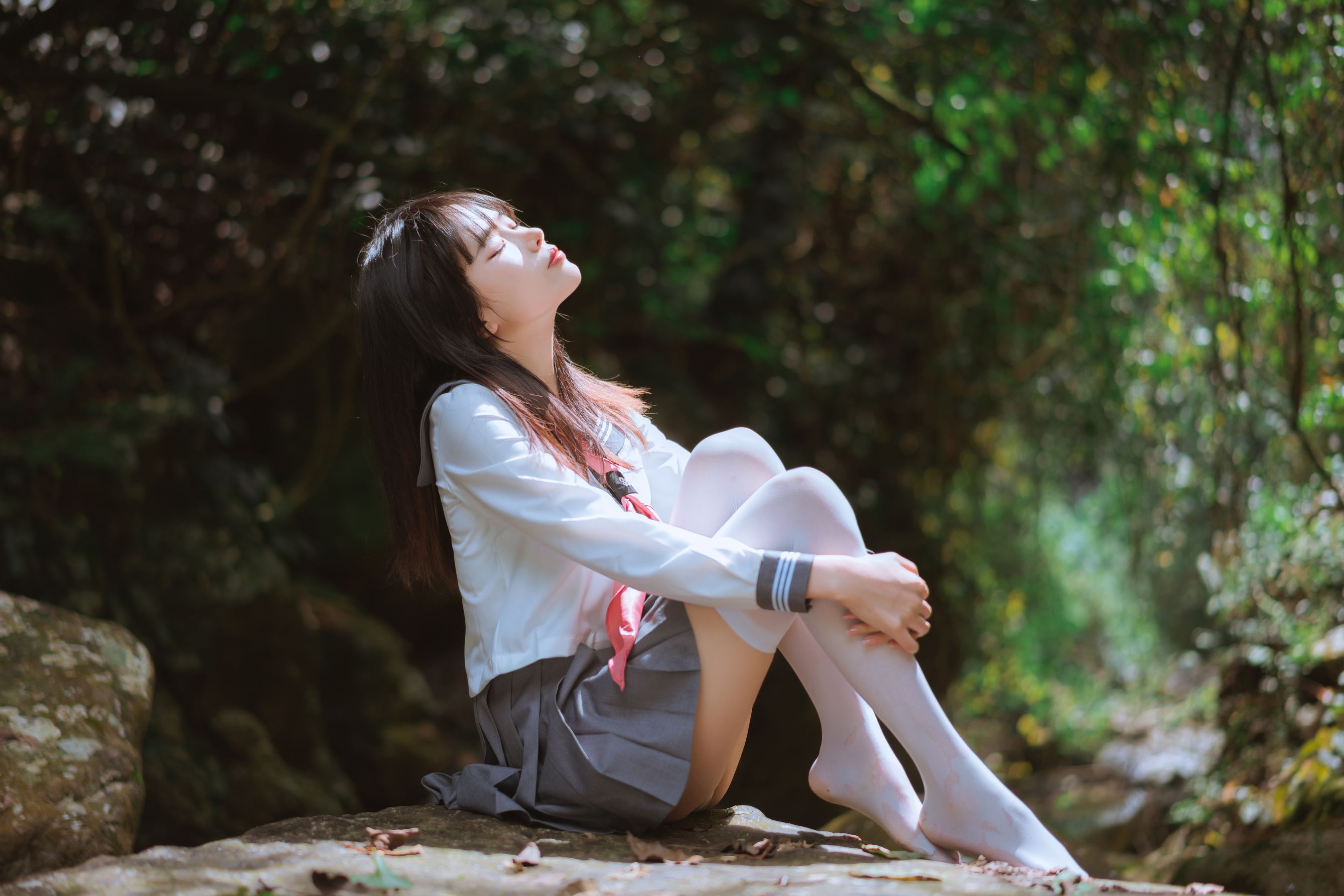 阳光美少女萌芽儿o0 – 请叫我若生 小溪JK百合 [93P]