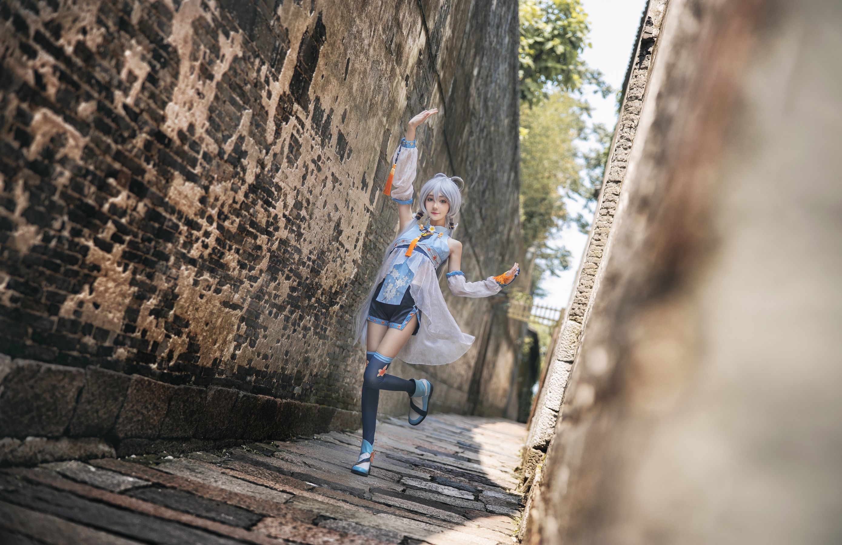 动漫博主南桃Momoko – 洛天依花语嫣然 [10P]