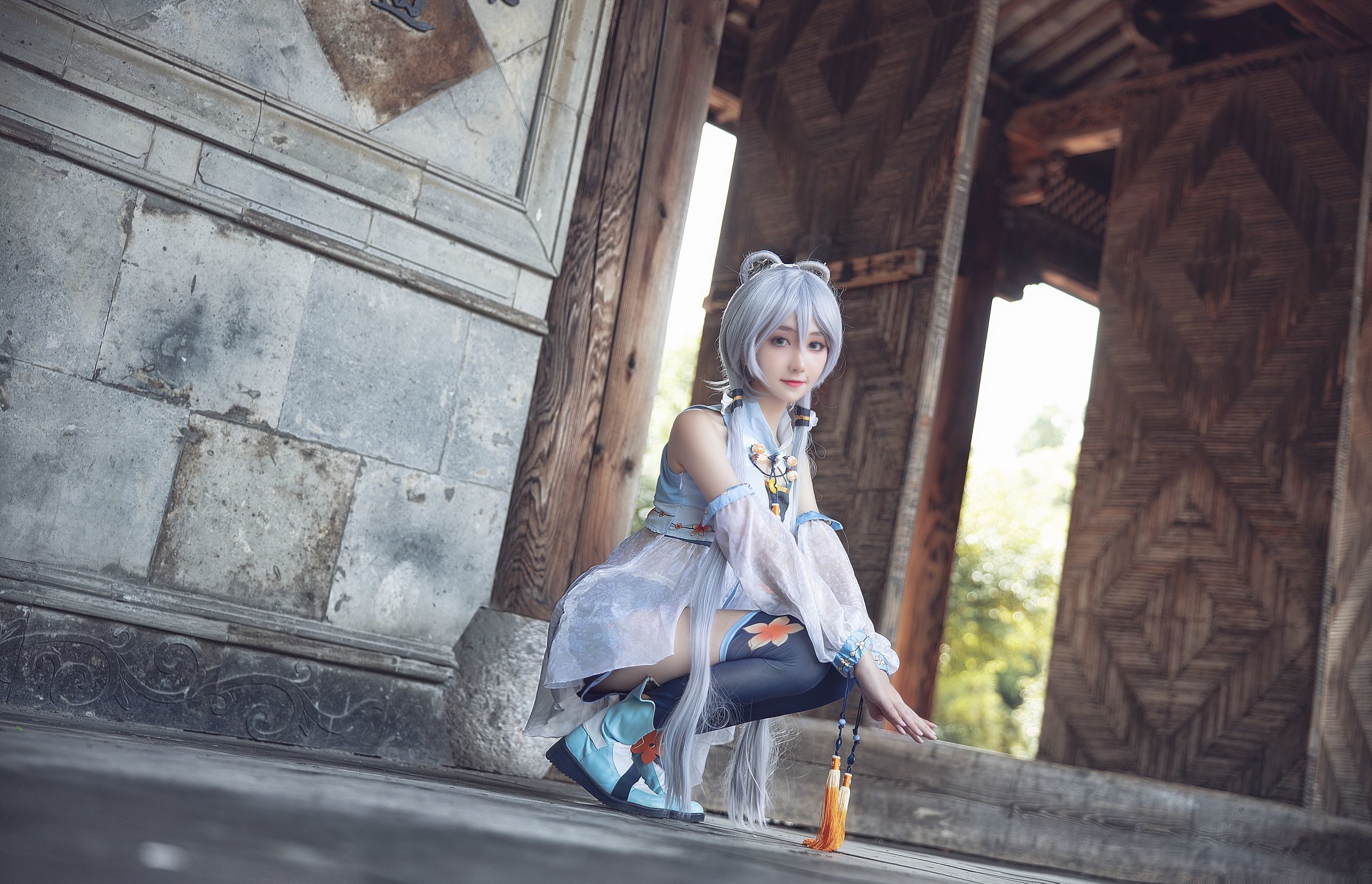 动漫博主南桃Momoko – 洛天依花语嫣然 [10P]