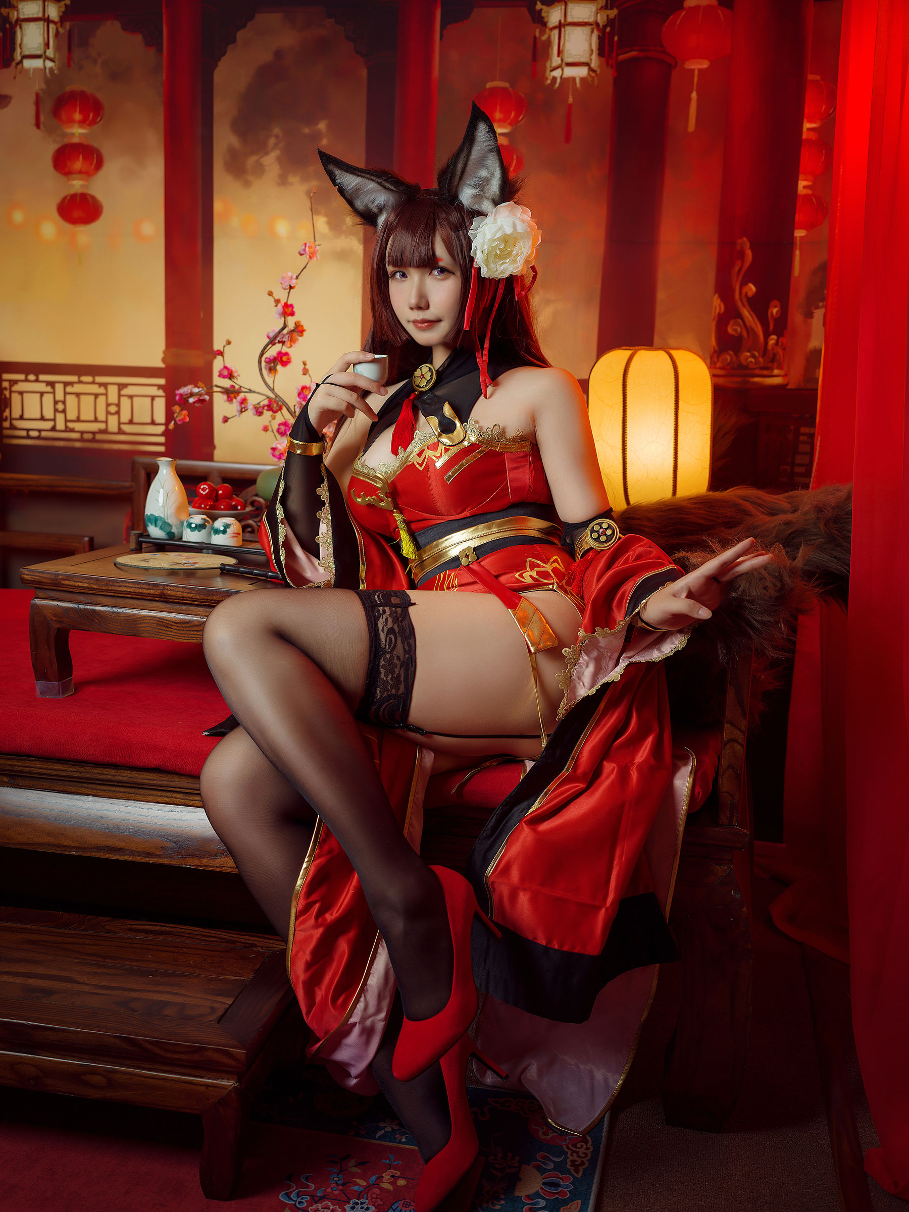 麻花麻花酱 – 天城旗袍 [20P]