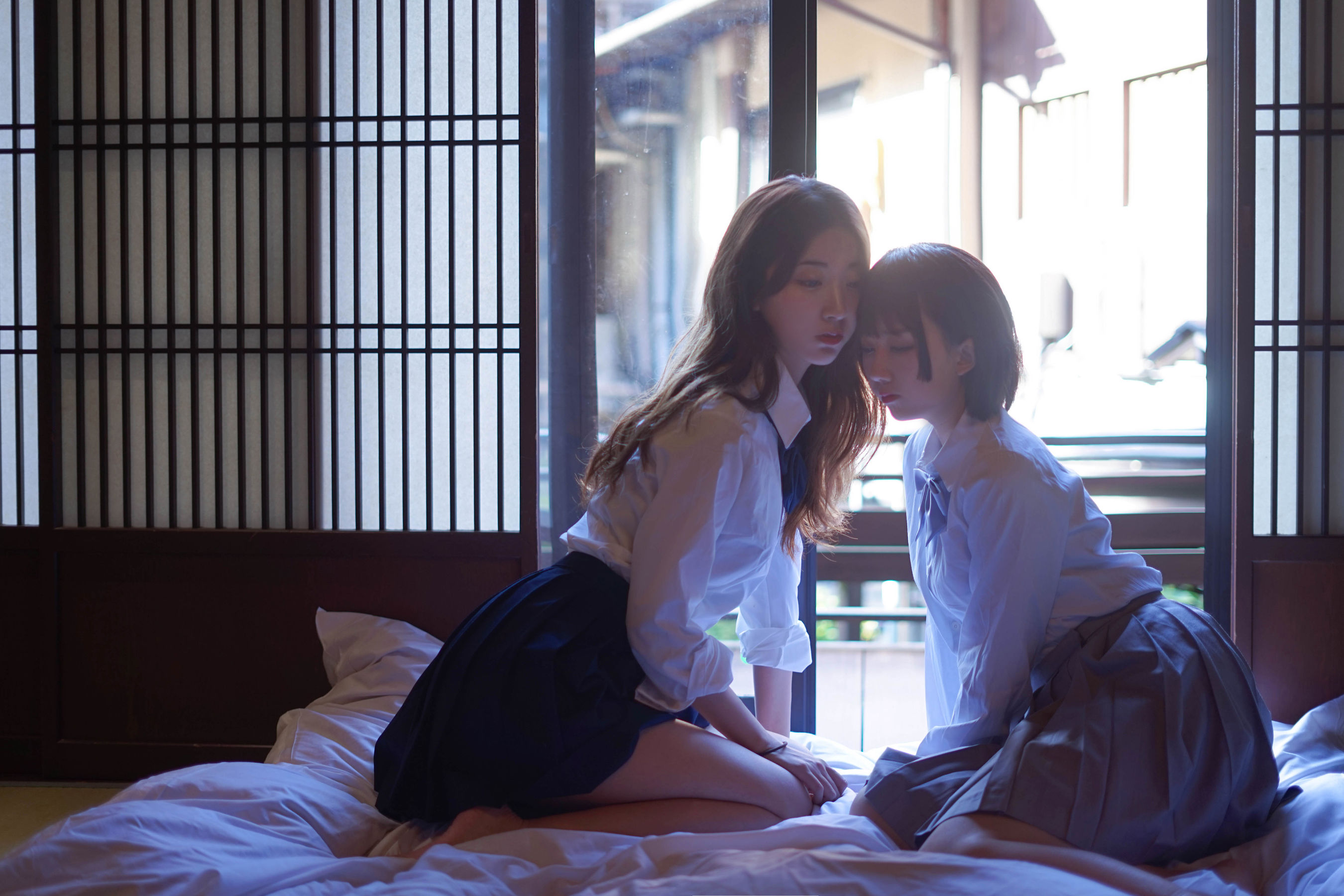 人气Coser黑川&#038;浅野菌子 少女心事2 [40P]