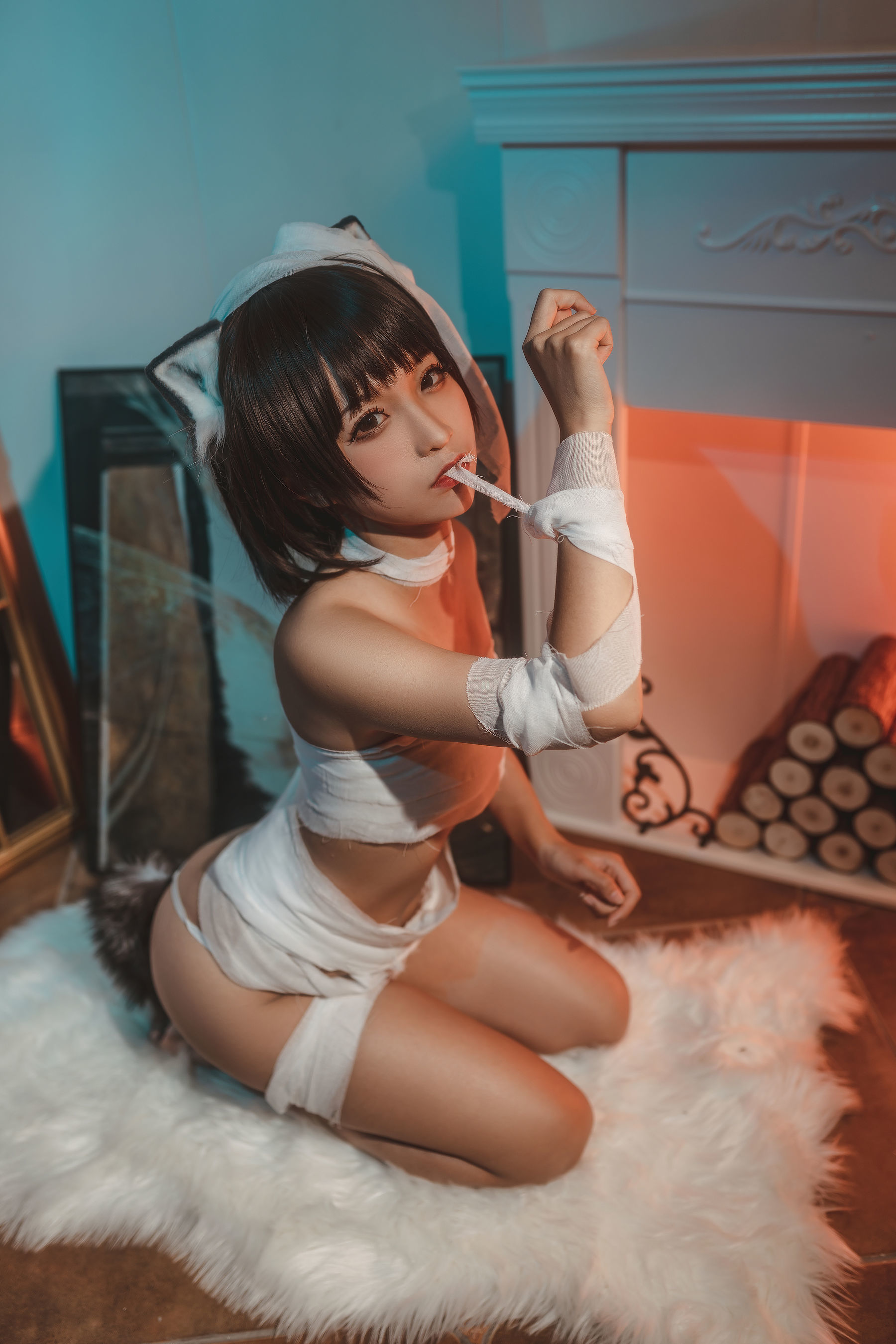 动漫博主蠢沫沫 绷带猫 [40P]