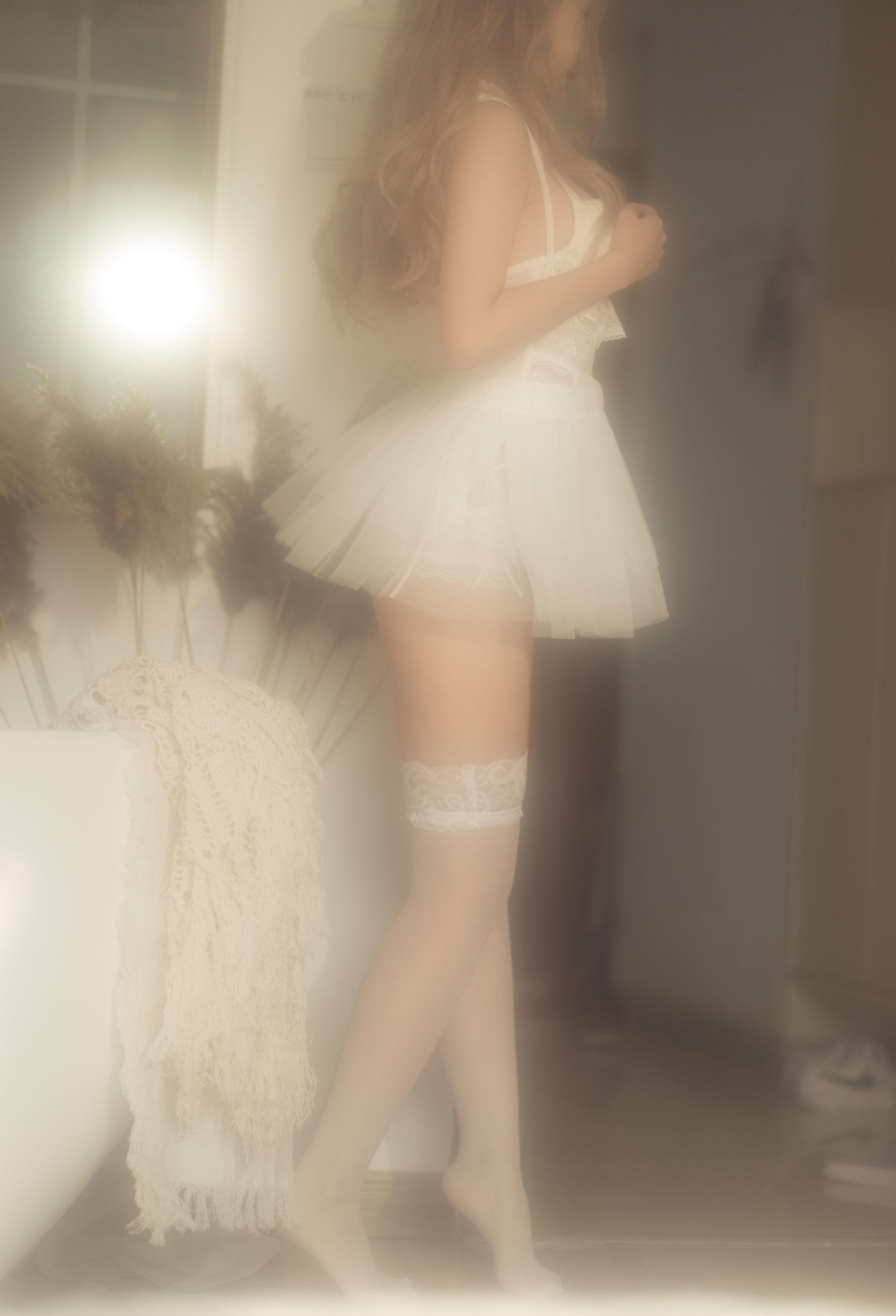 [萝莉COS] 面饼仙儿 – 复古内衣套 [25P]