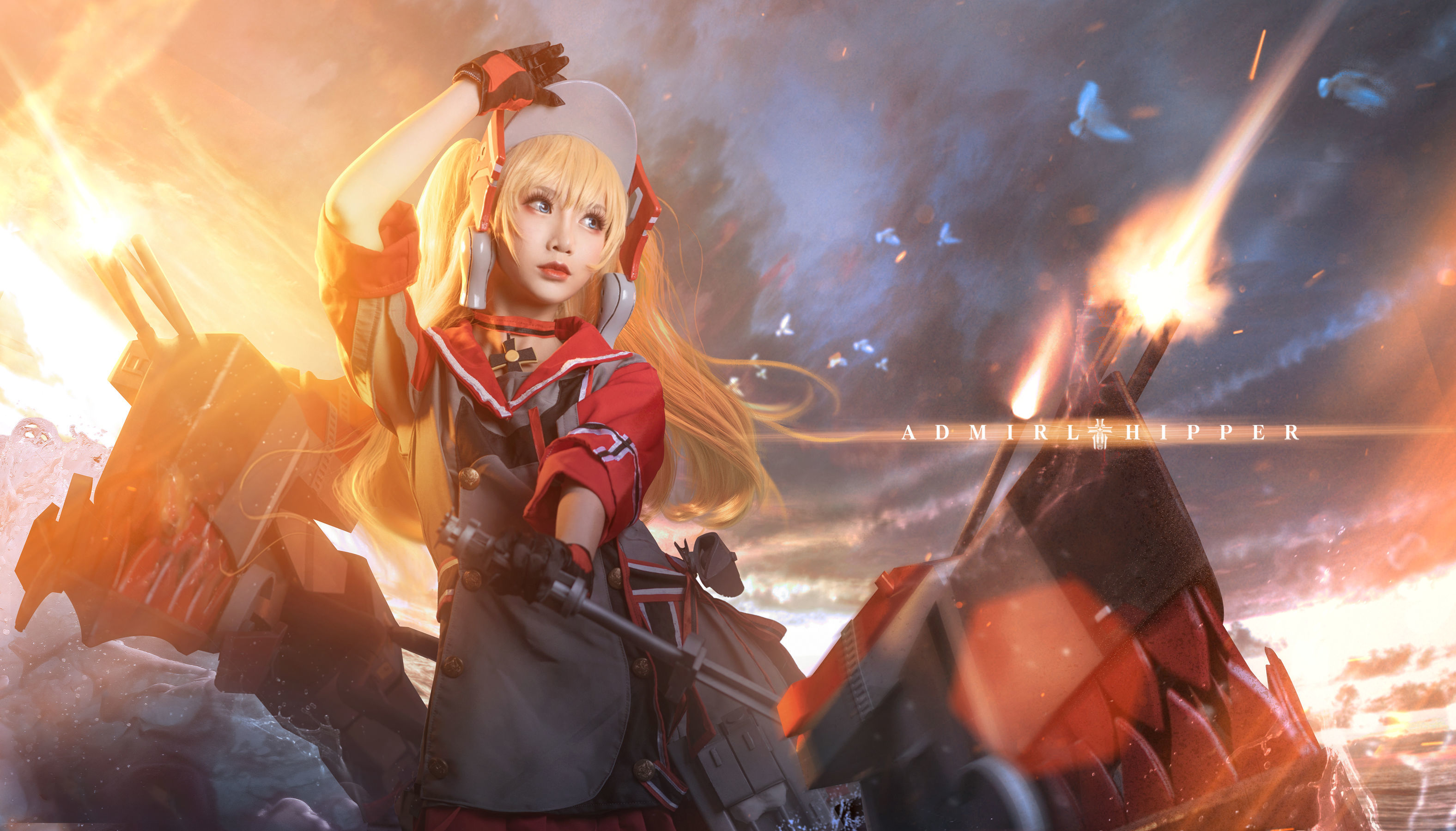 可爱人气Coser面饼仙儿 – 希佩尔上将 [9P]