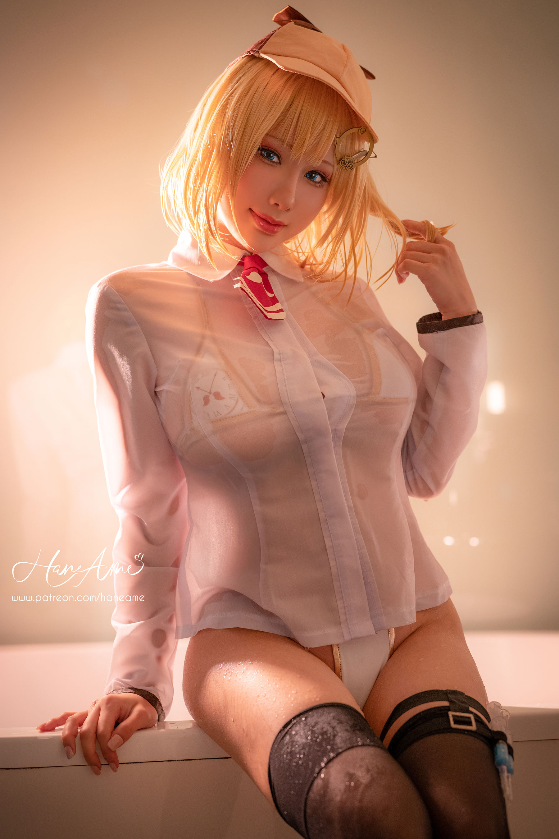 Hane Ame 雨波 – 阿米莉亚・华生 [34P]