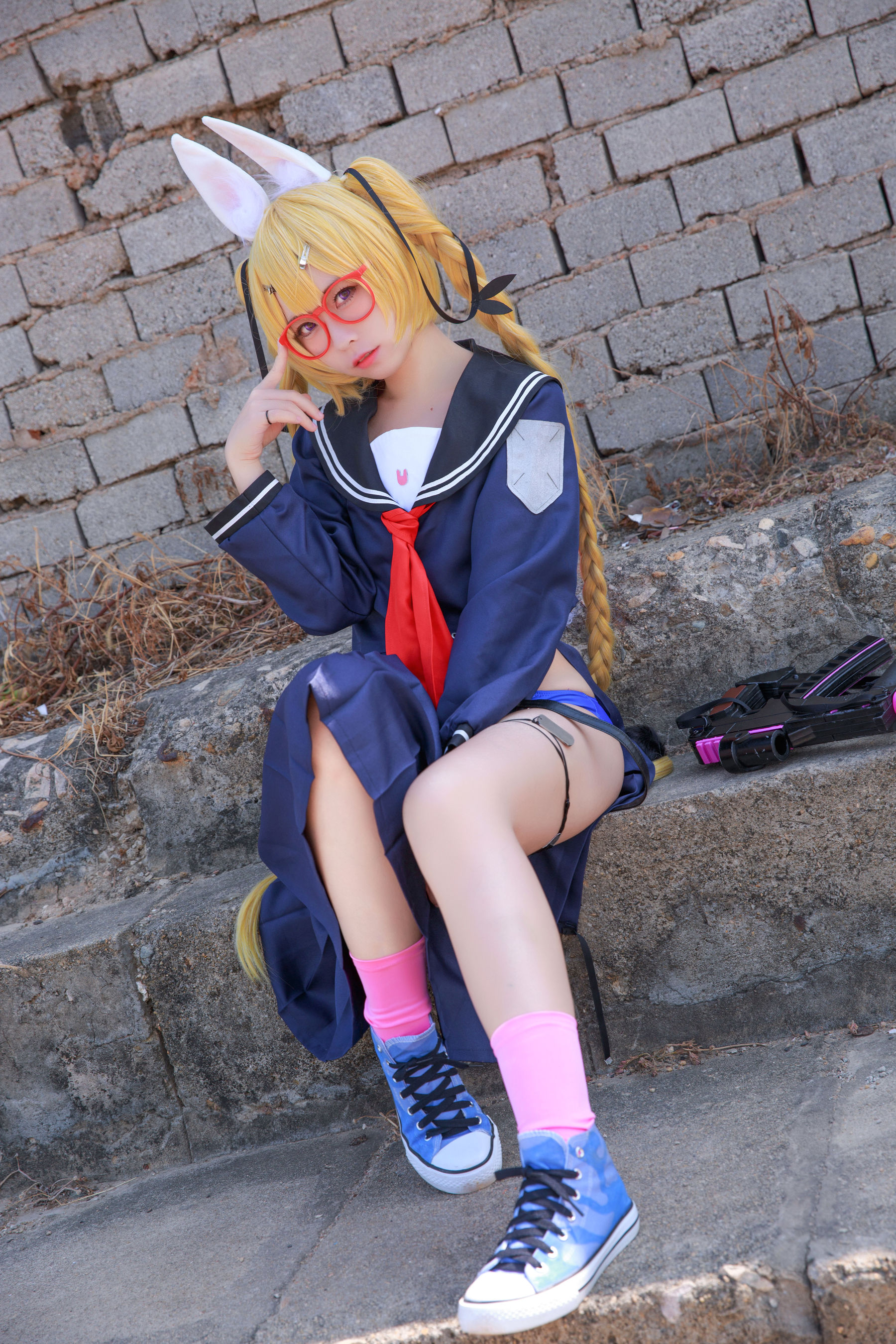 动漫博主G44不会受伤 – 旋风校服 [21P]