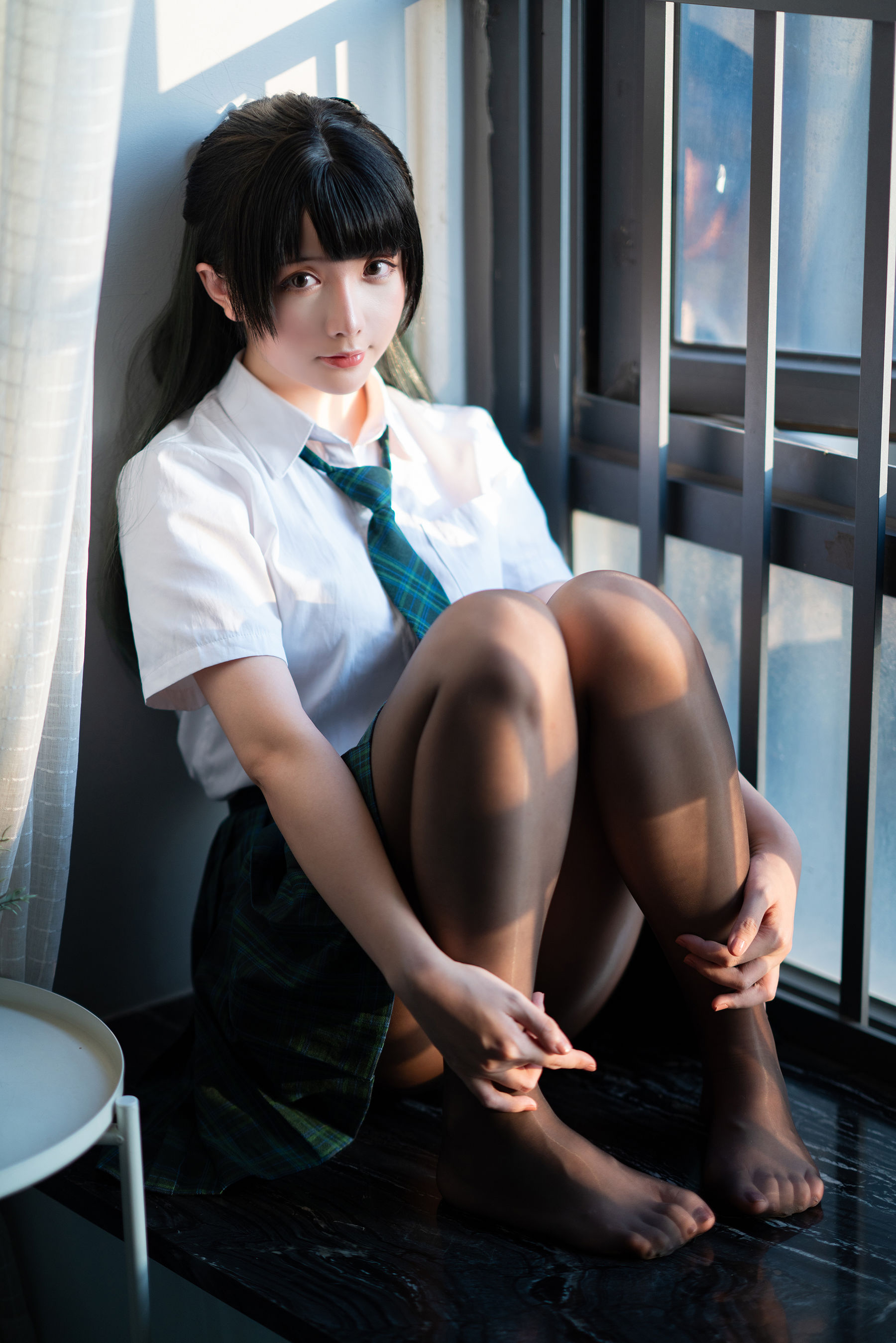 Coser小姐姐星之迟迟 – JK-绿 [100P]