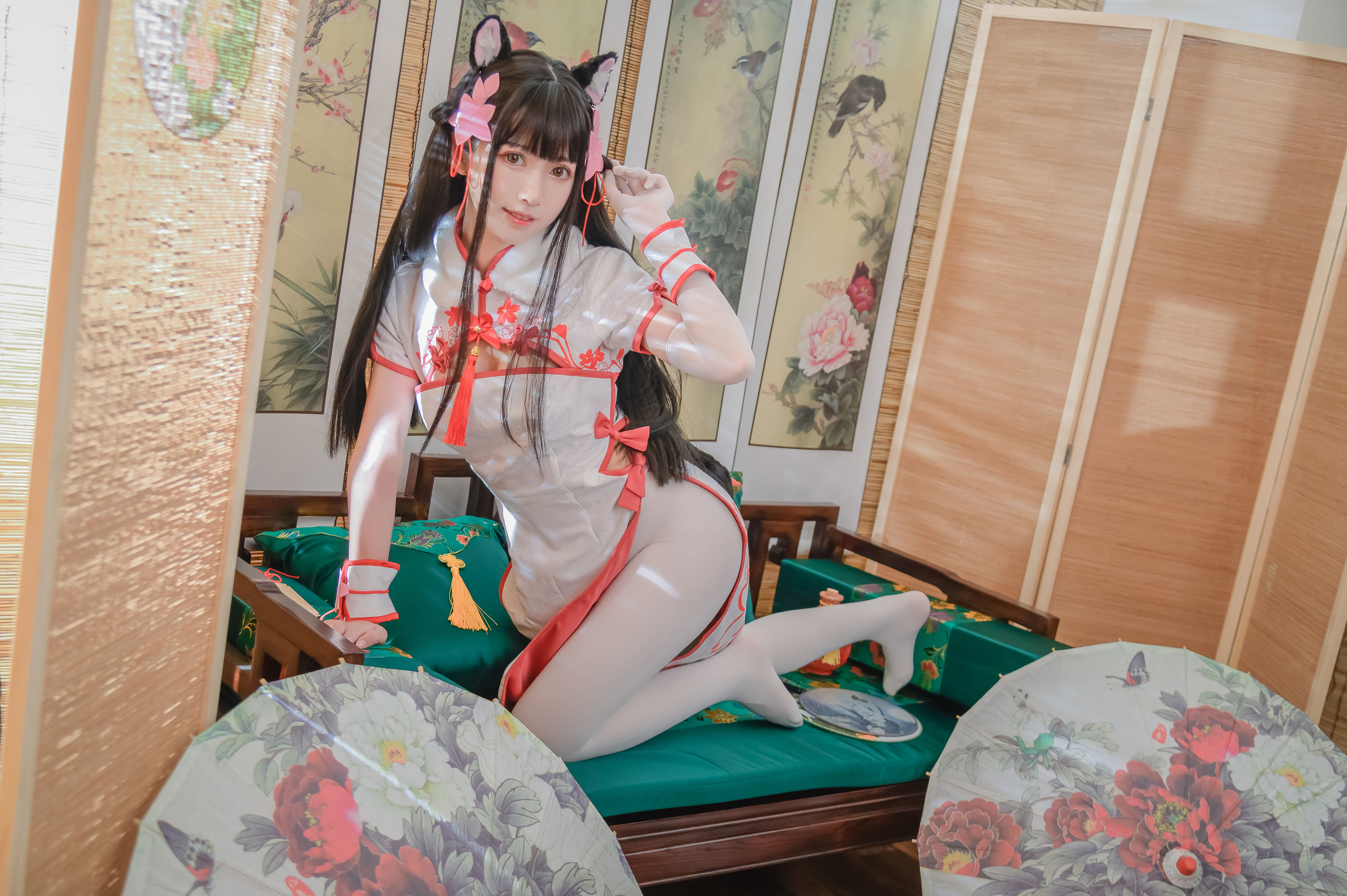 超人气Coser鳗鱼霏儿 碧蓝华裳 夕暮 [16P]