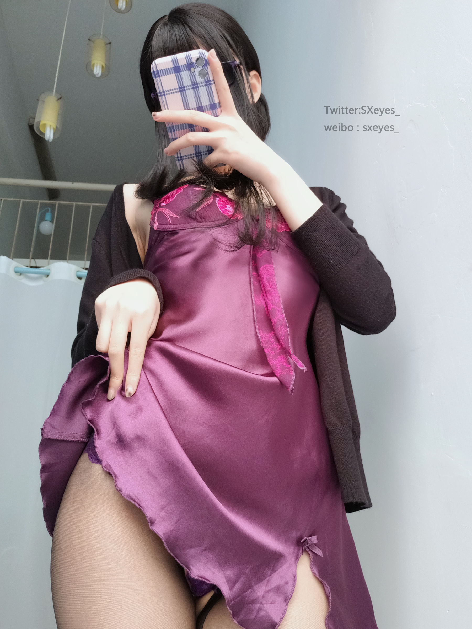 萌妹子眼酱大魔王w 开档人妻 [31P]