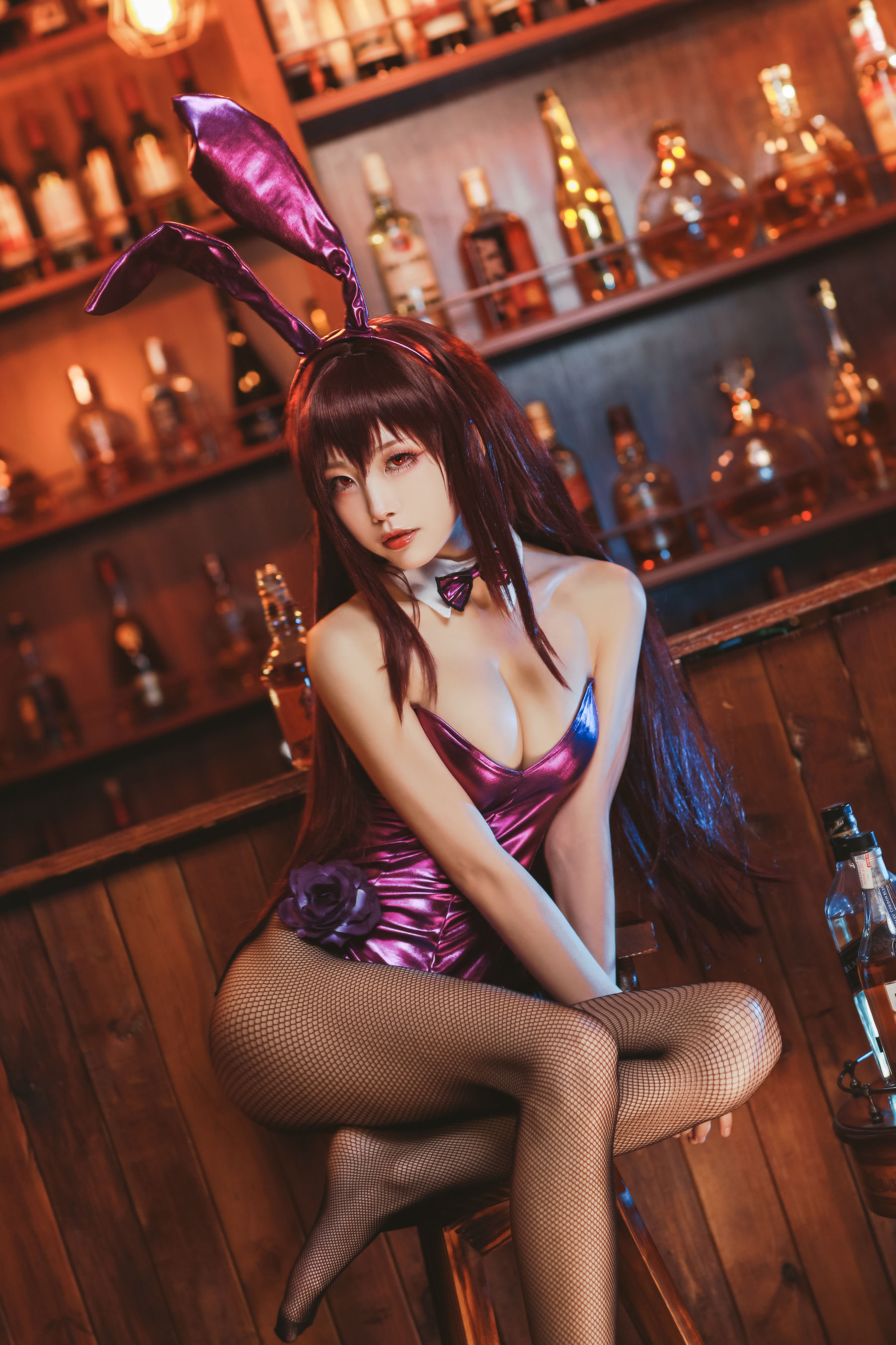 [Cosplay写真] 动漫博主水淼aqua – 斯卡哈 [60P]