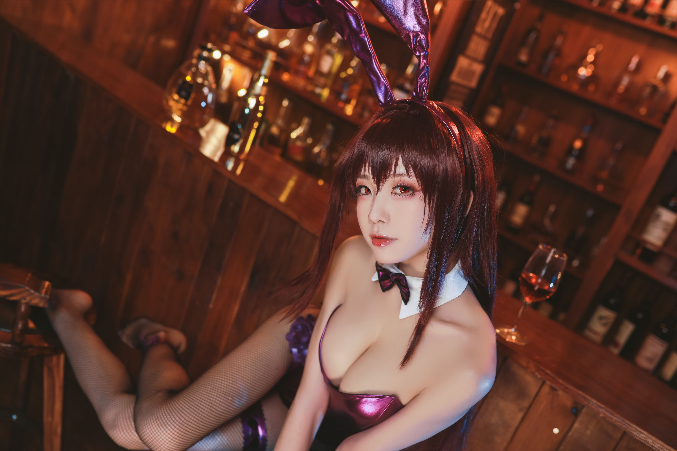 [Cosplay写真] 动漫博主水淼aqua – 斯卡哈 [60P]