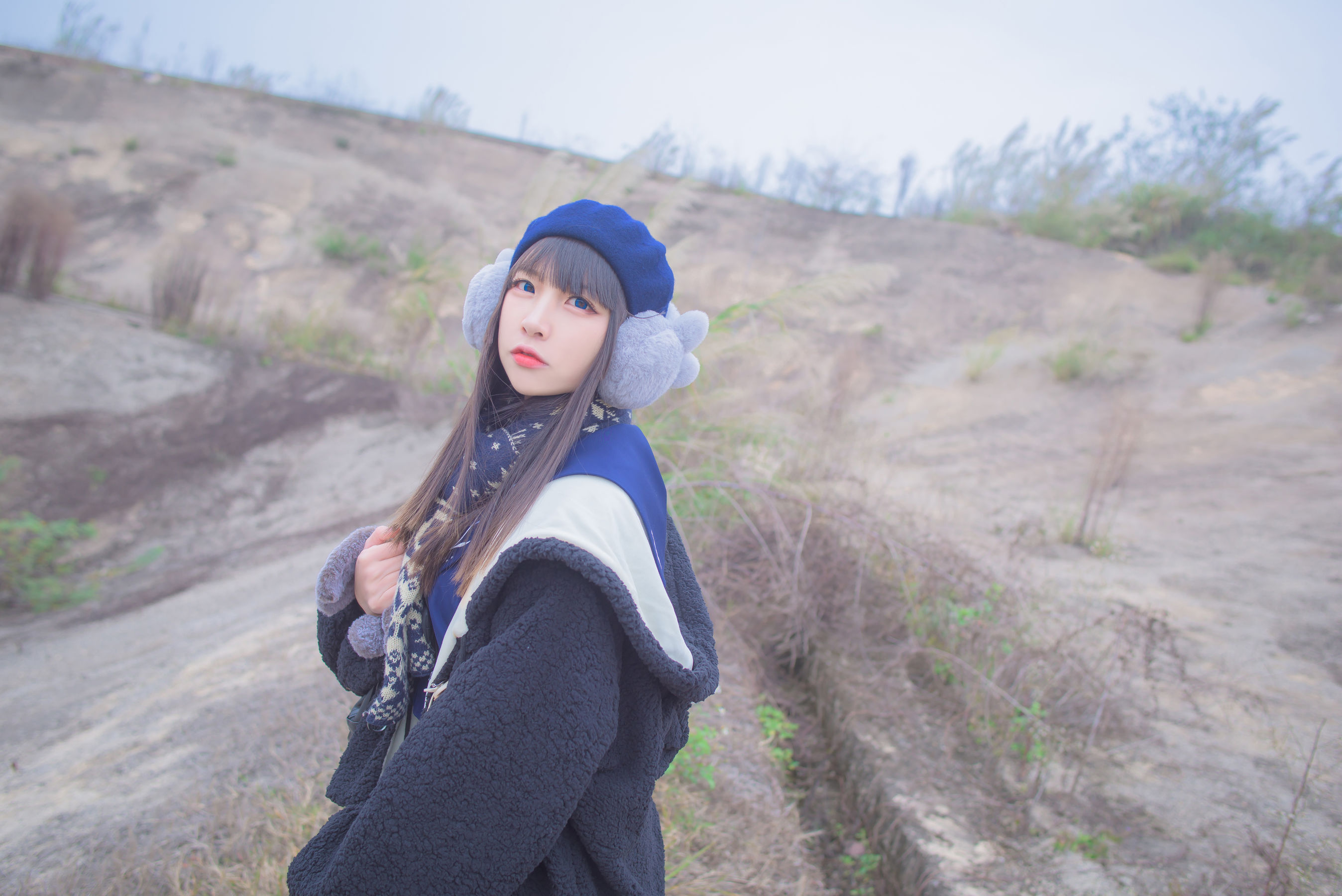 [Cosplay写真] 人气Coser二佐Nisa – 初春外拍 [9P]