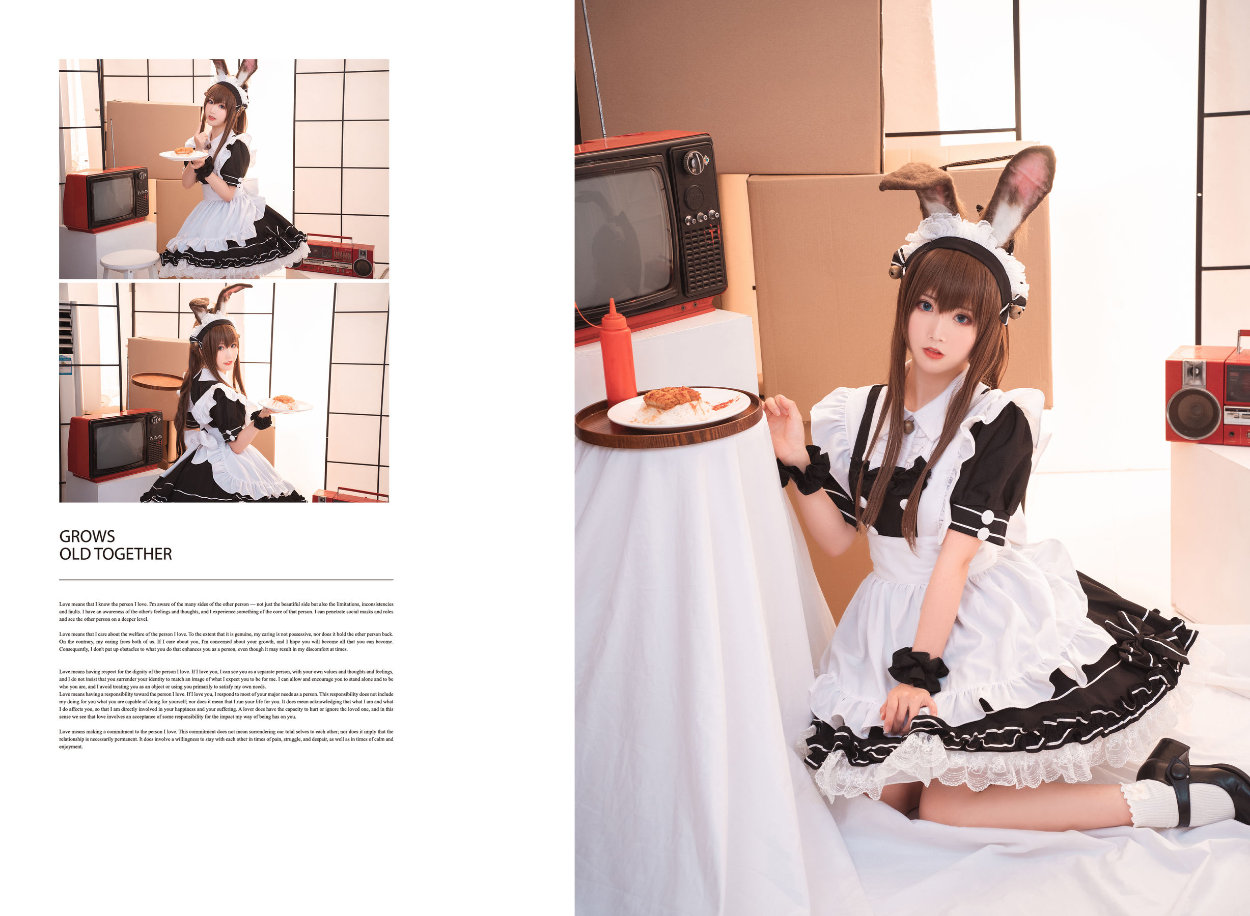 [Cosplay写真] 可爱人气Coser面饼仙儿 – 阿米驴女仆 [23P]