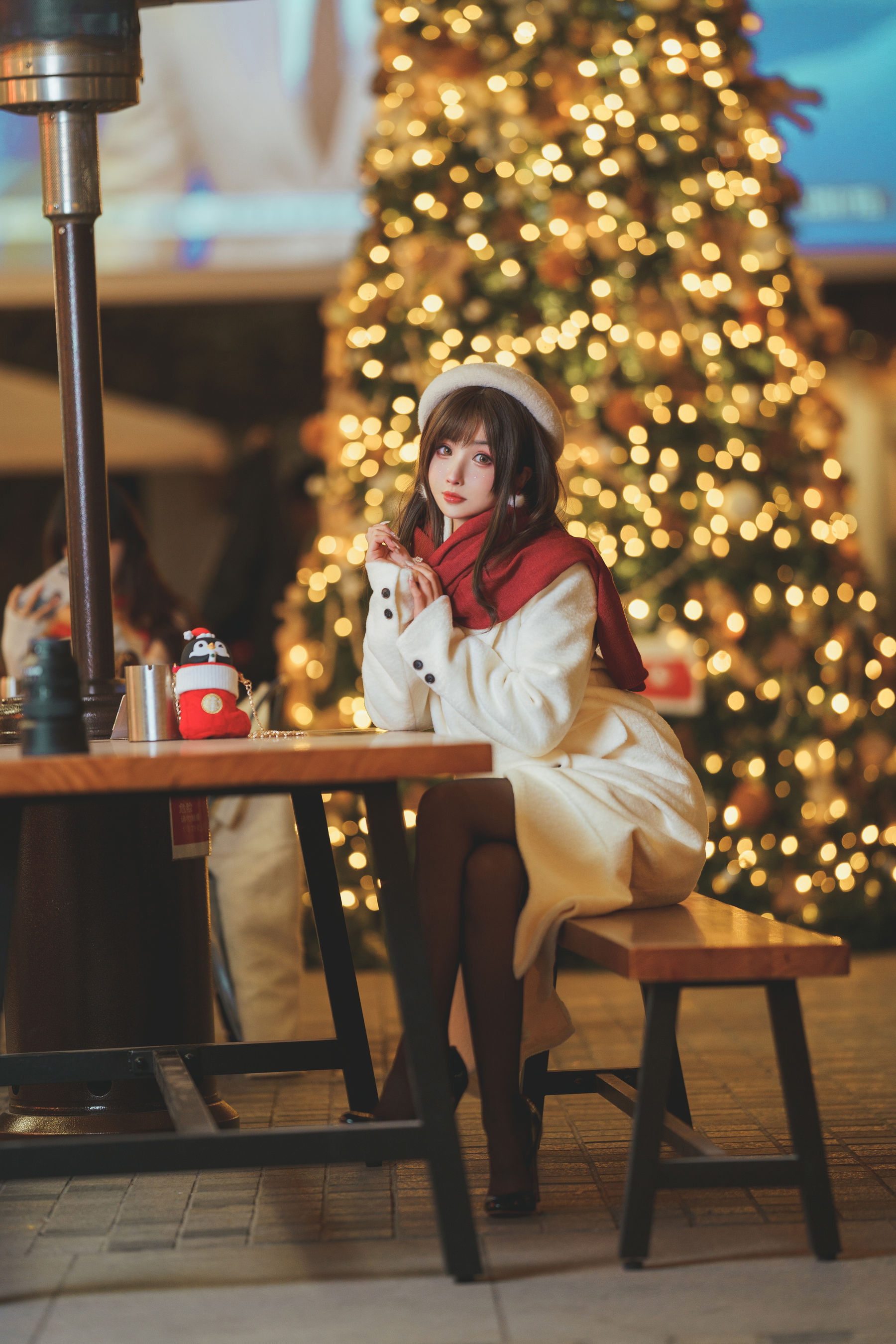 COS福利rioko凉凉子(肉扣热热子) – 圣诞麋鹿套装 [50P]