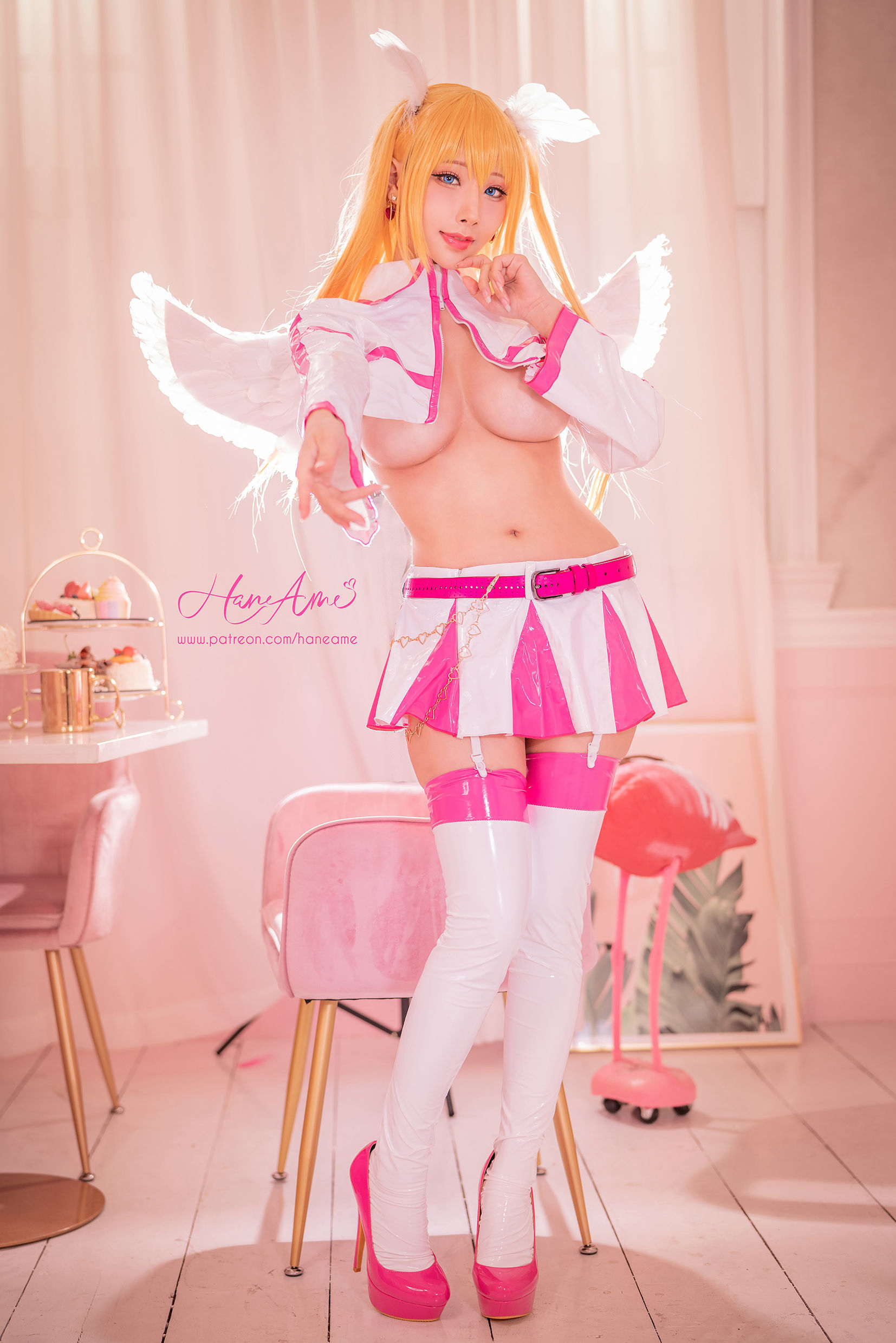 Hane Ame 雨波 – 2.5次元的诱惑 [23P]