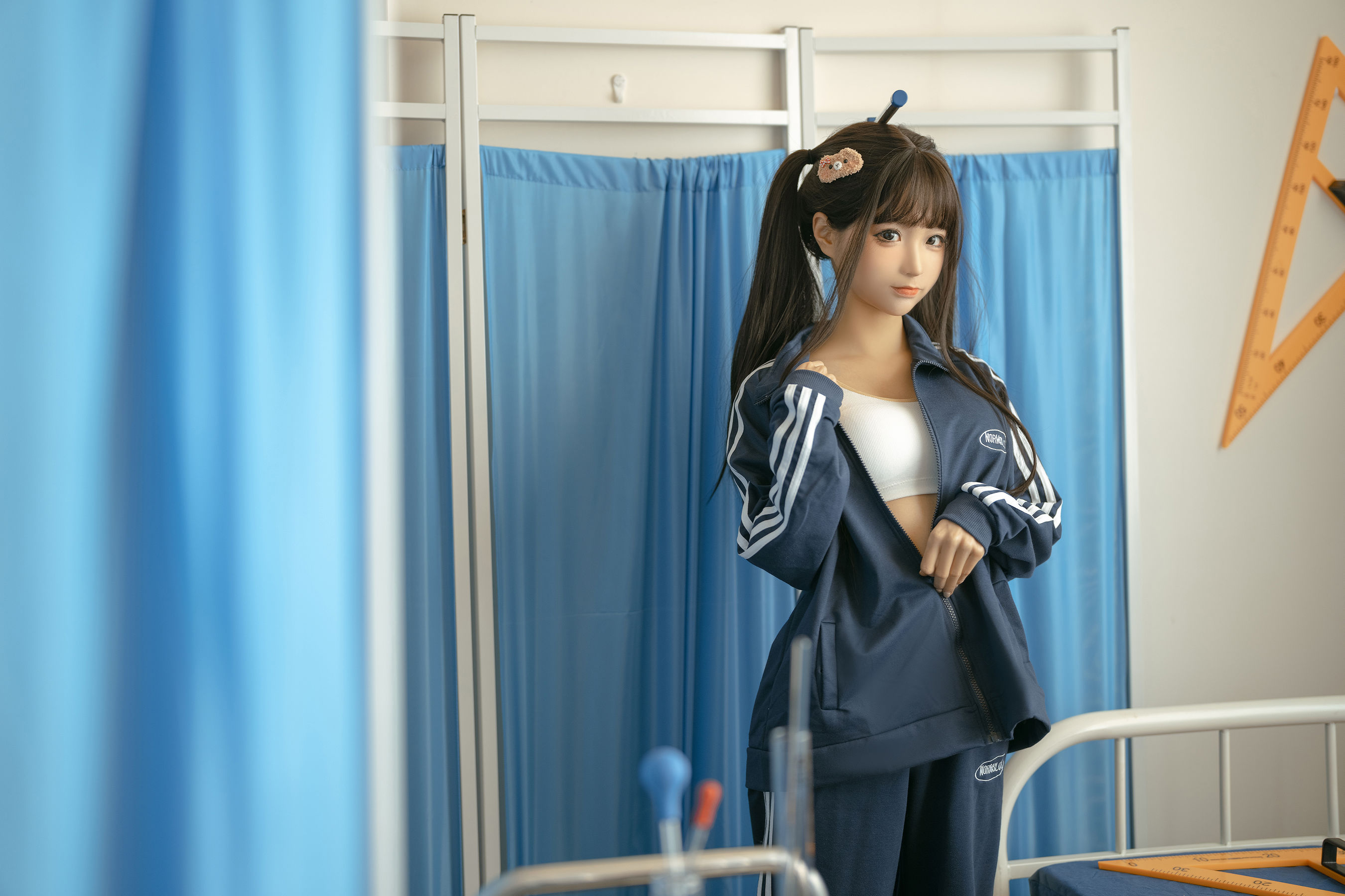 动漫博主蠢沫沫 – 身体検査で [139P]