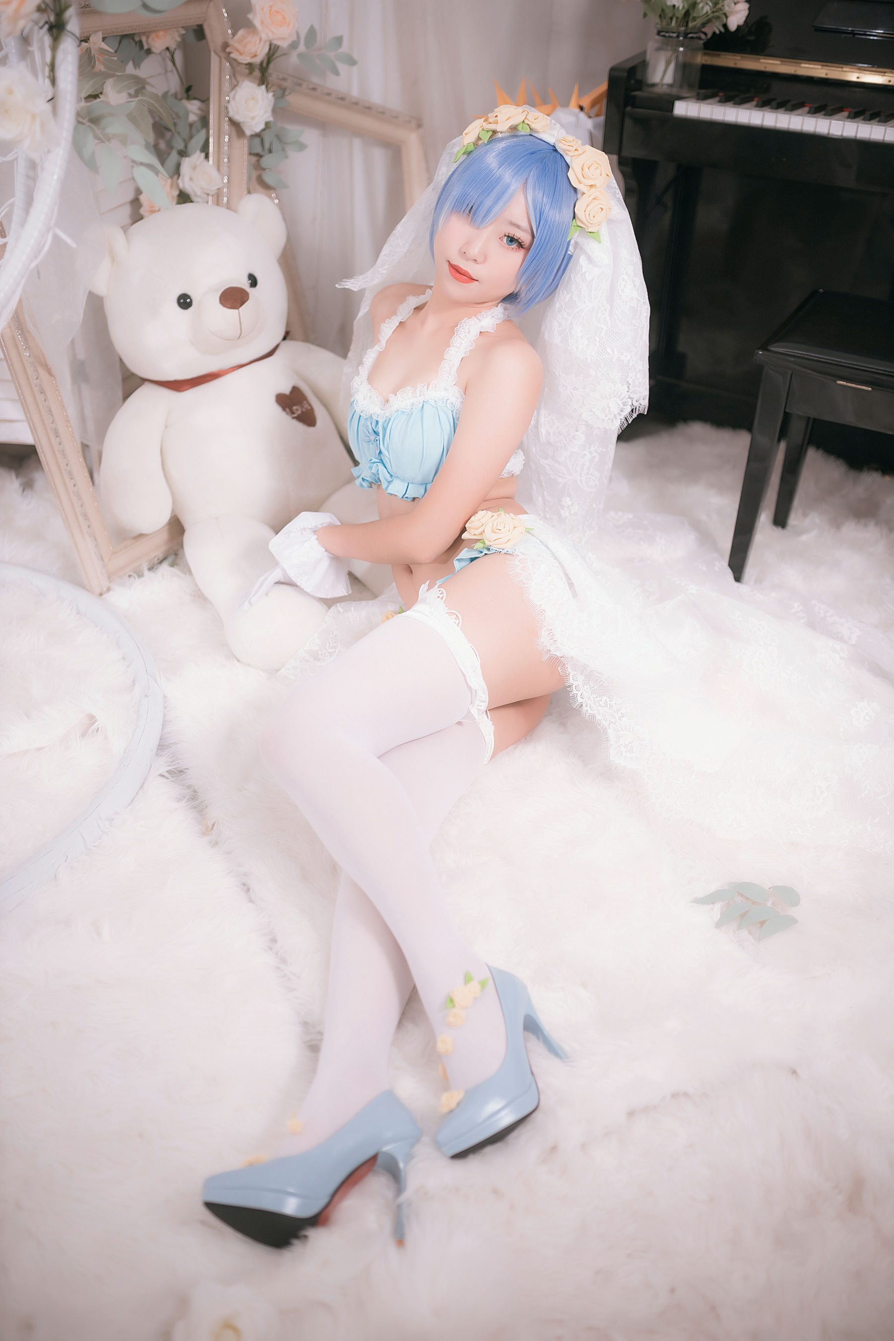 动漫博主Money冷冷 – 蕾姆 [15P]