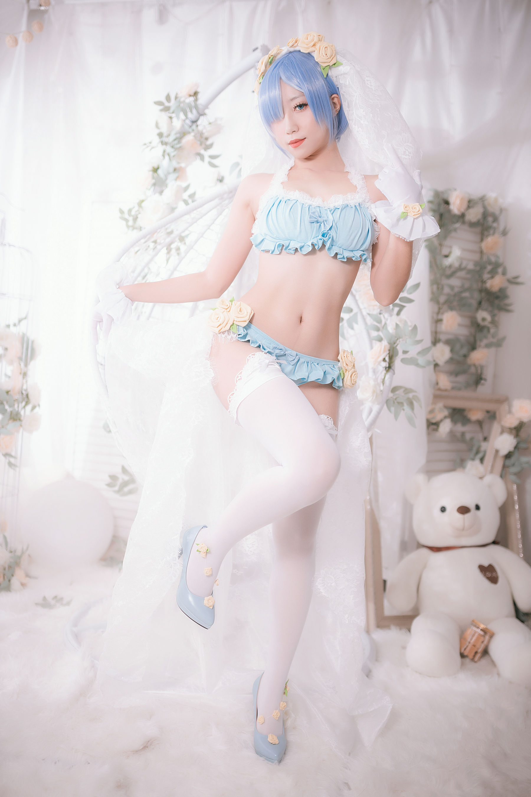 动漫博主Money冷冷 – 蕾姆 [15P]