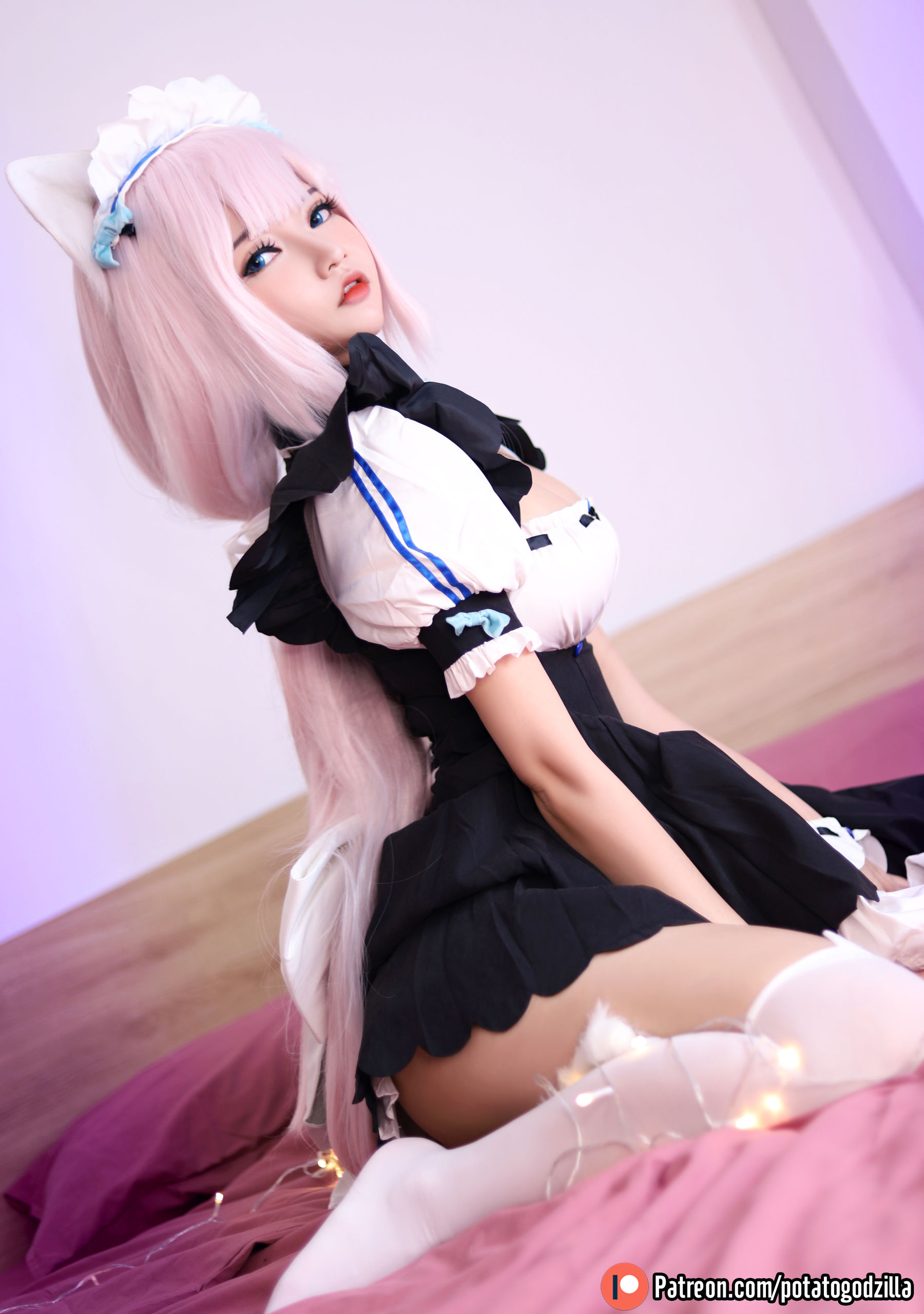 Coser小姐姐Potato Godzilla – Vanilla [32P]