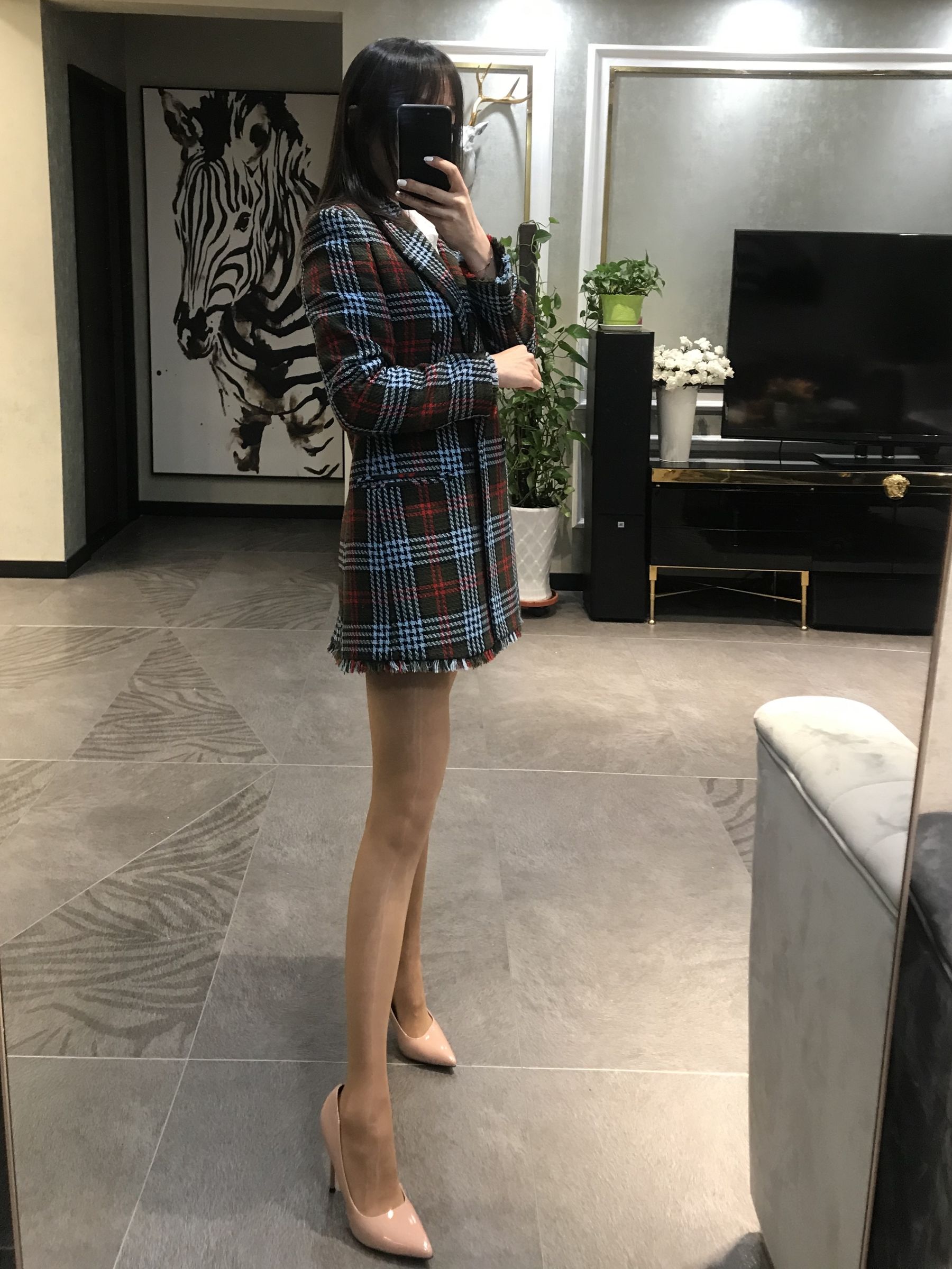 丝足博主麋鹿_Monroe 2020.04.29 肉色亮丝 [63P]