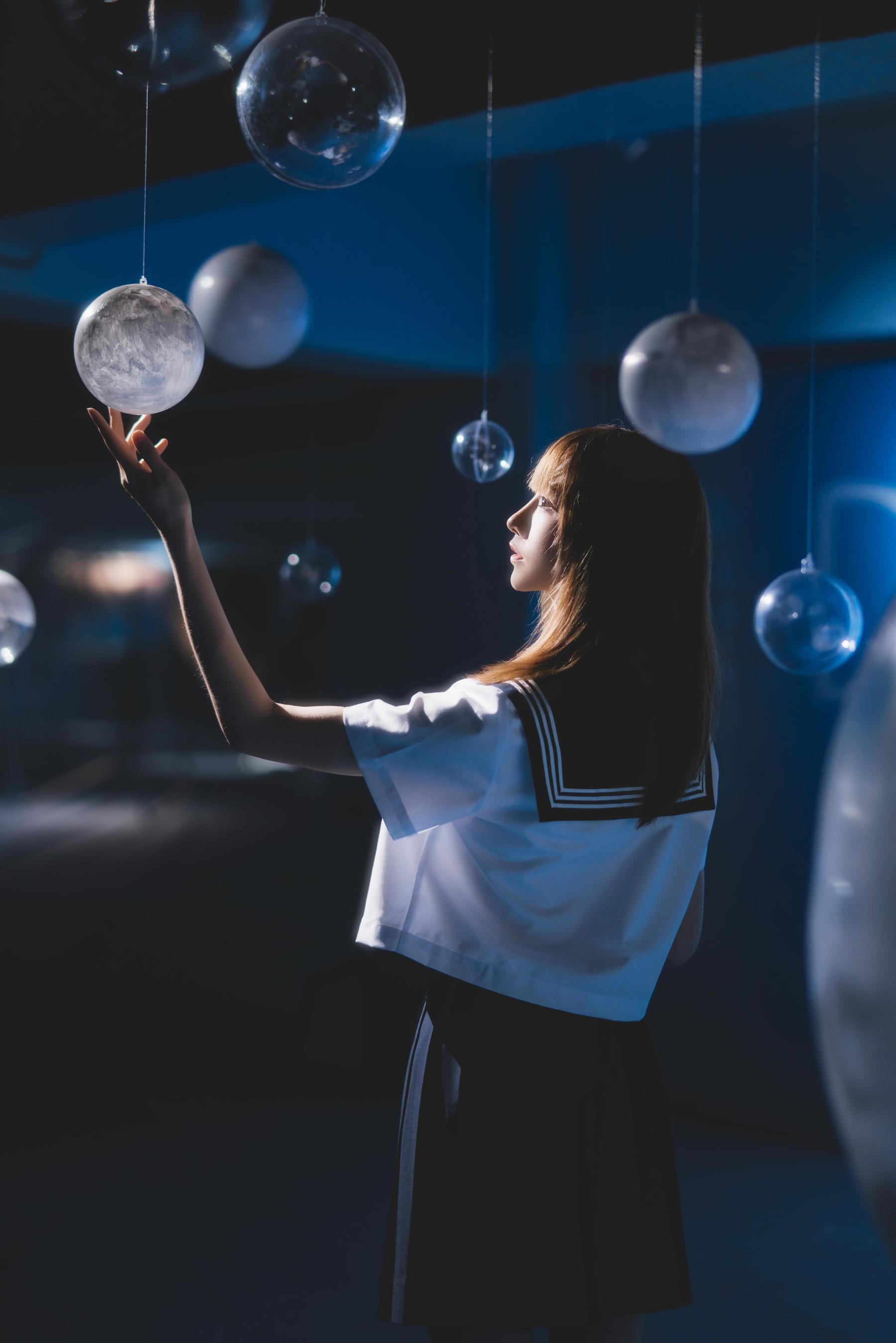 动漫博主Kitaro_绮太郎 – 十分之七的蓝 [25P]