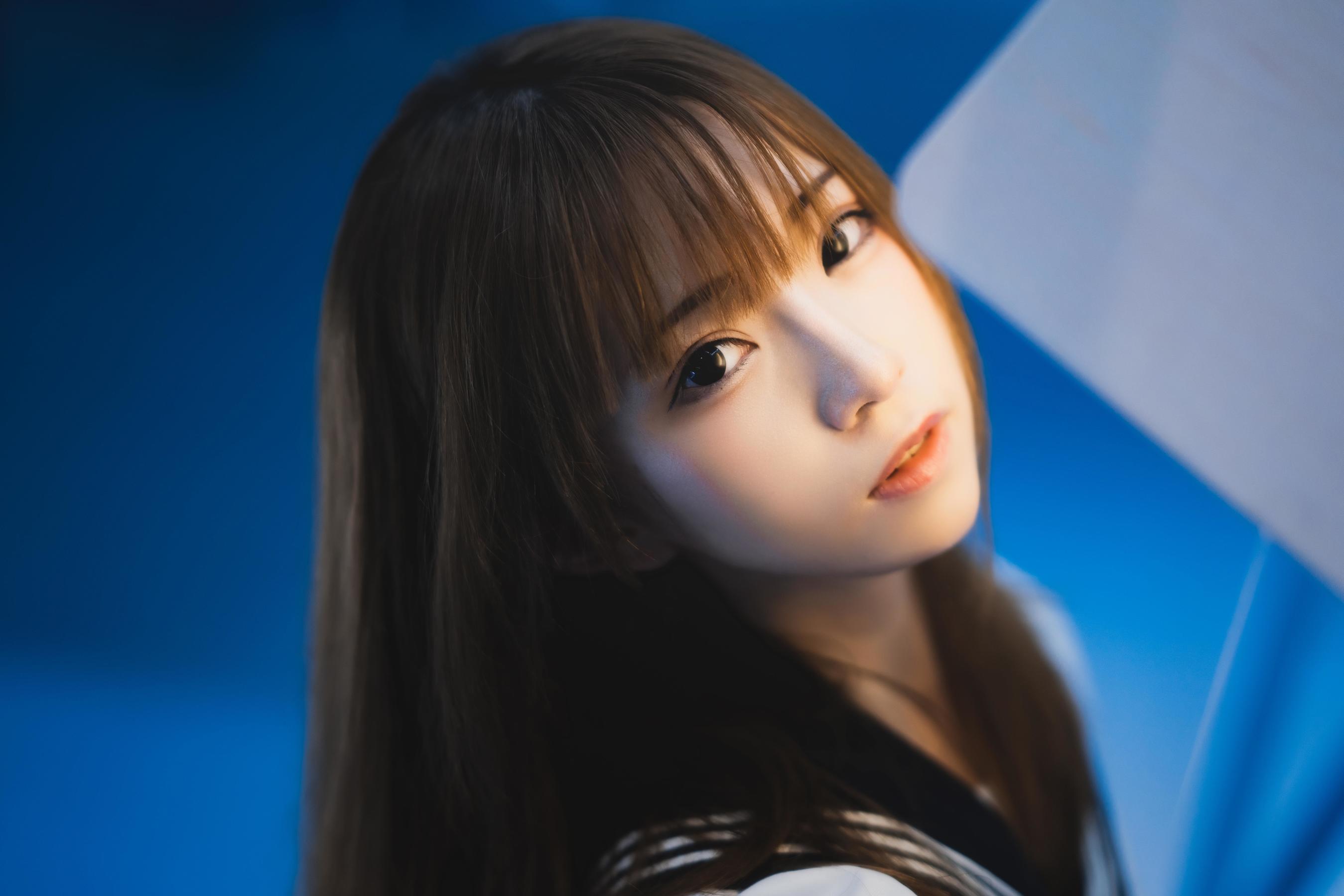 动漫博主Kitaro_绮太郎 – 十分之七的蓝 [25P]