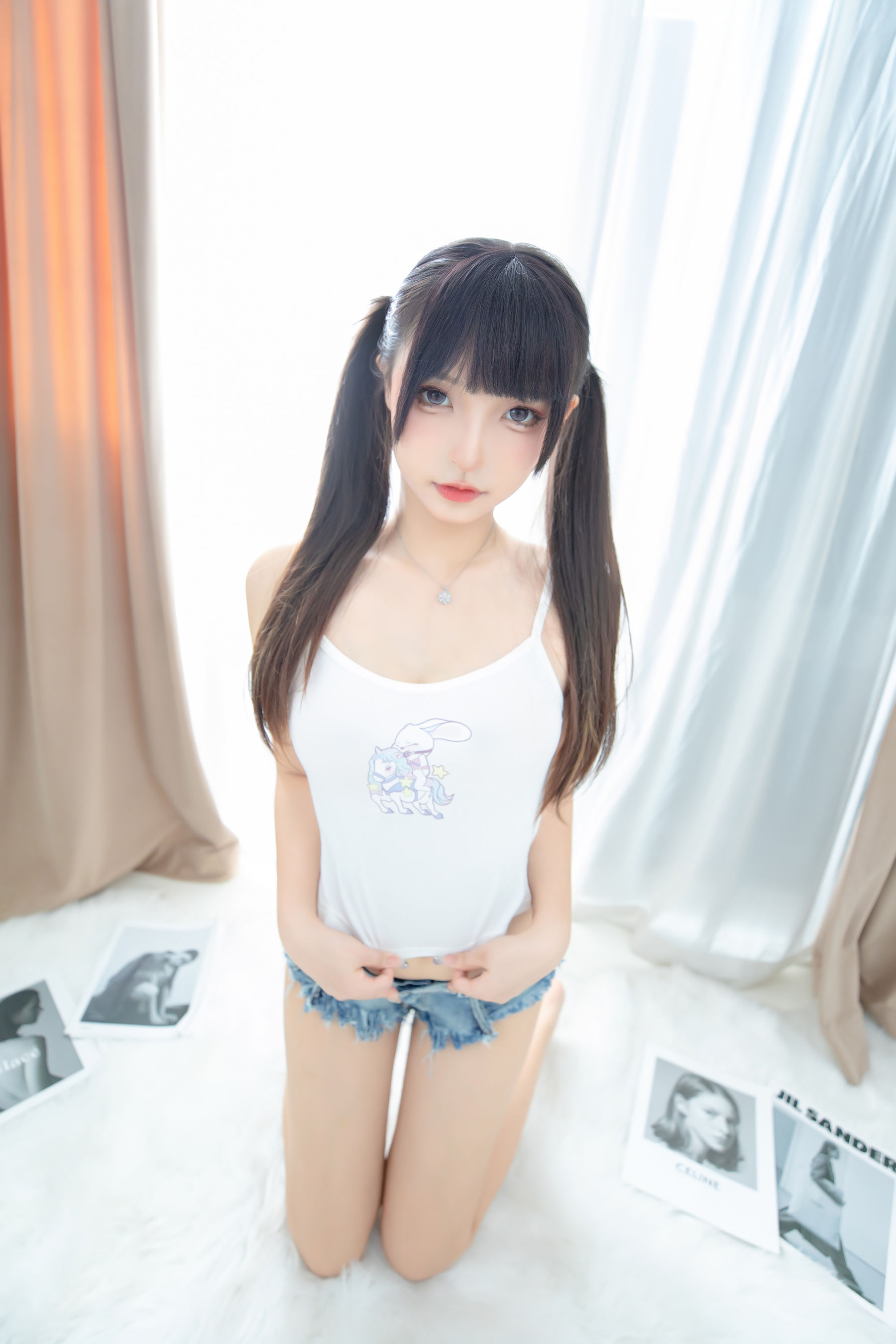 萝莉神楽板真冬 之牛仔兔兔 [75P]