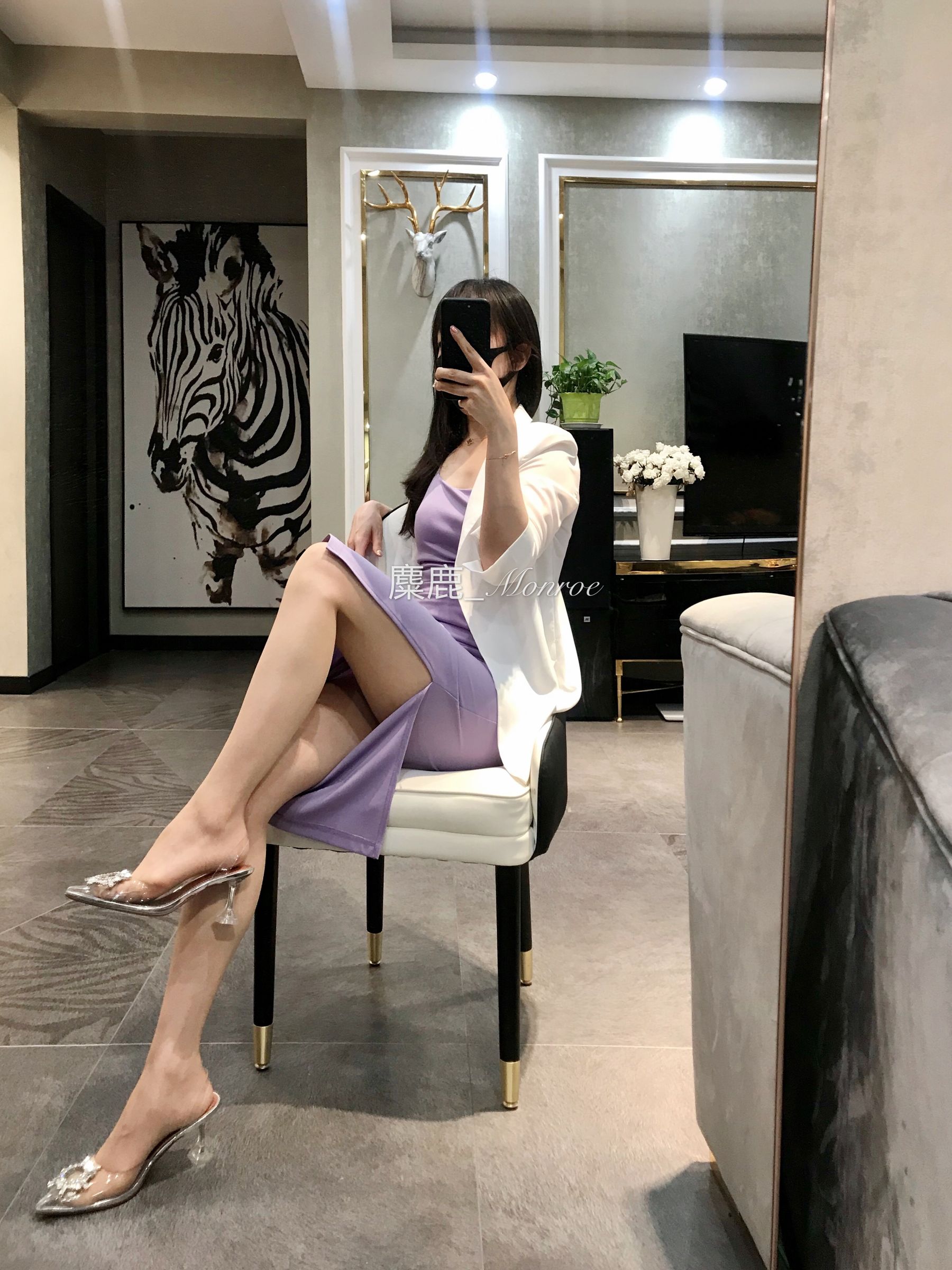 丝足博主麋鹿_Monroe 2020.06.16 温柔一击 [31P]