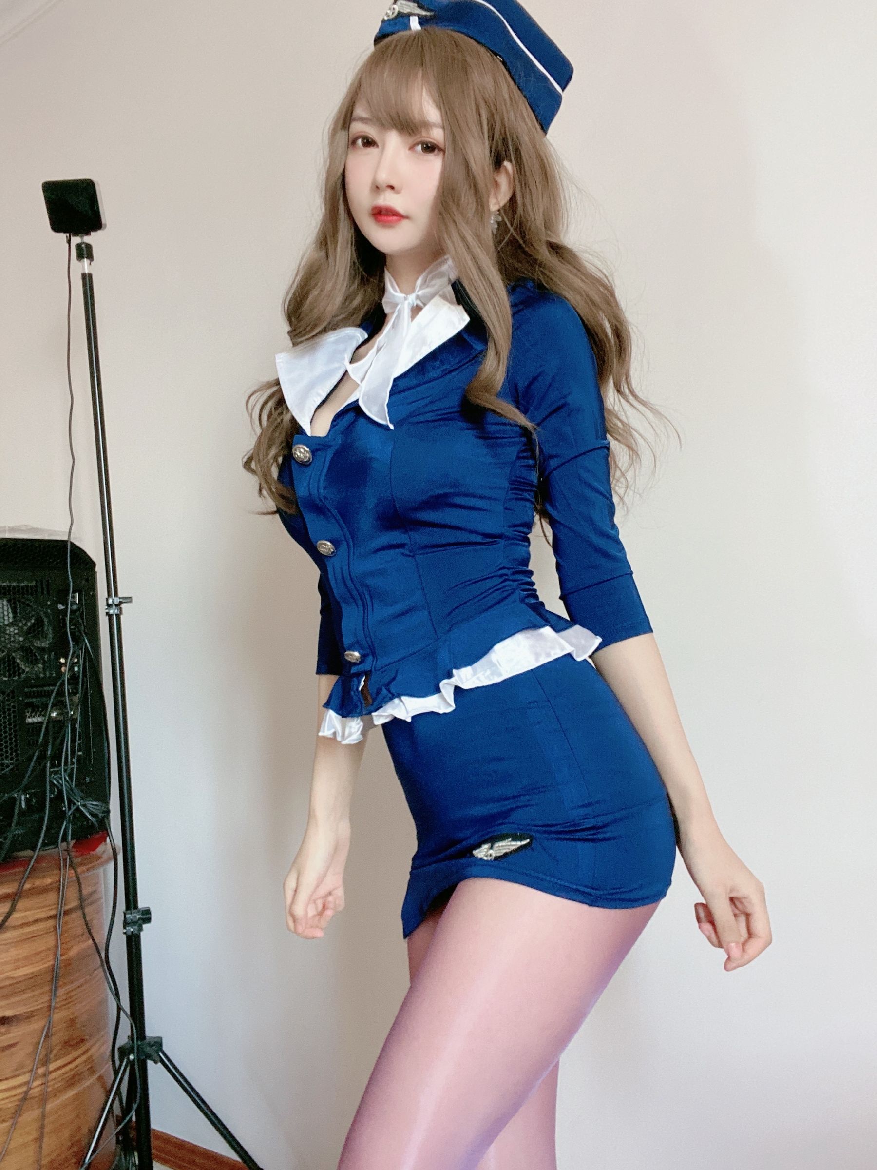 51酱 – 蓝色制服装 [35P] 插图1