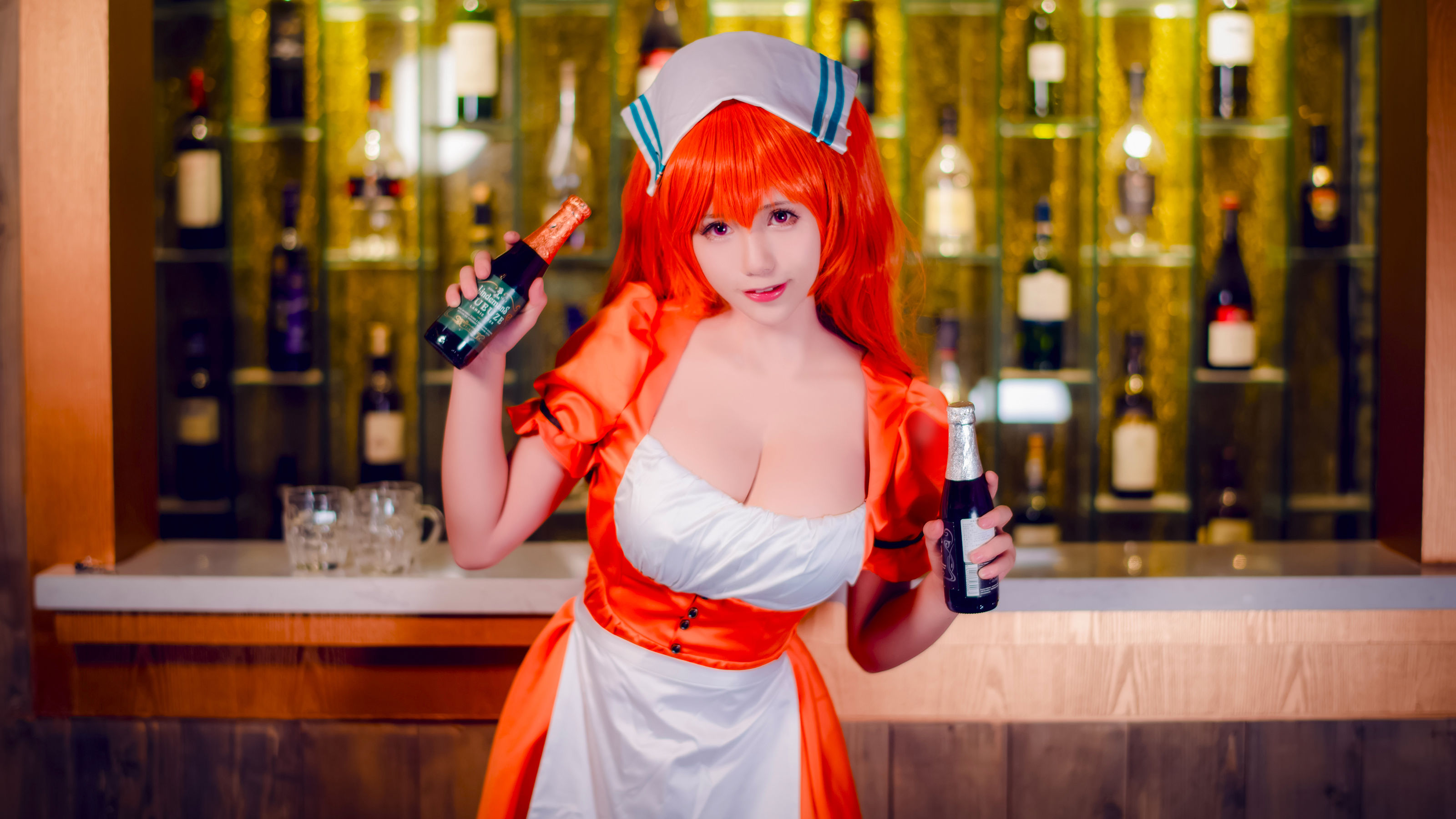 The Vagrant Cosplay Album – 蓬莱山雅祈《酒吧萝莉》 [19P] 插图1