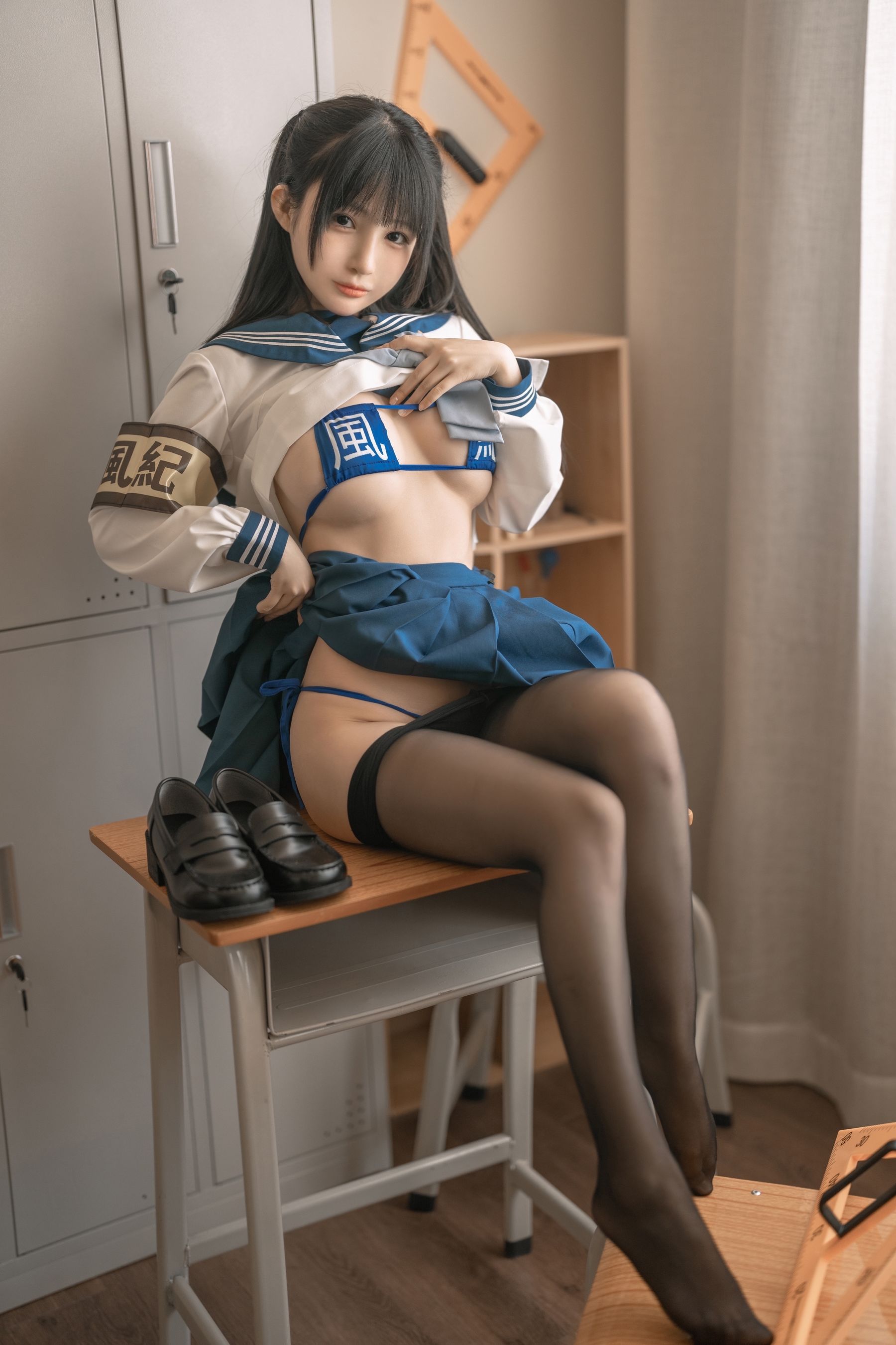 桜井宁宁 – 风纪少女 [108P]