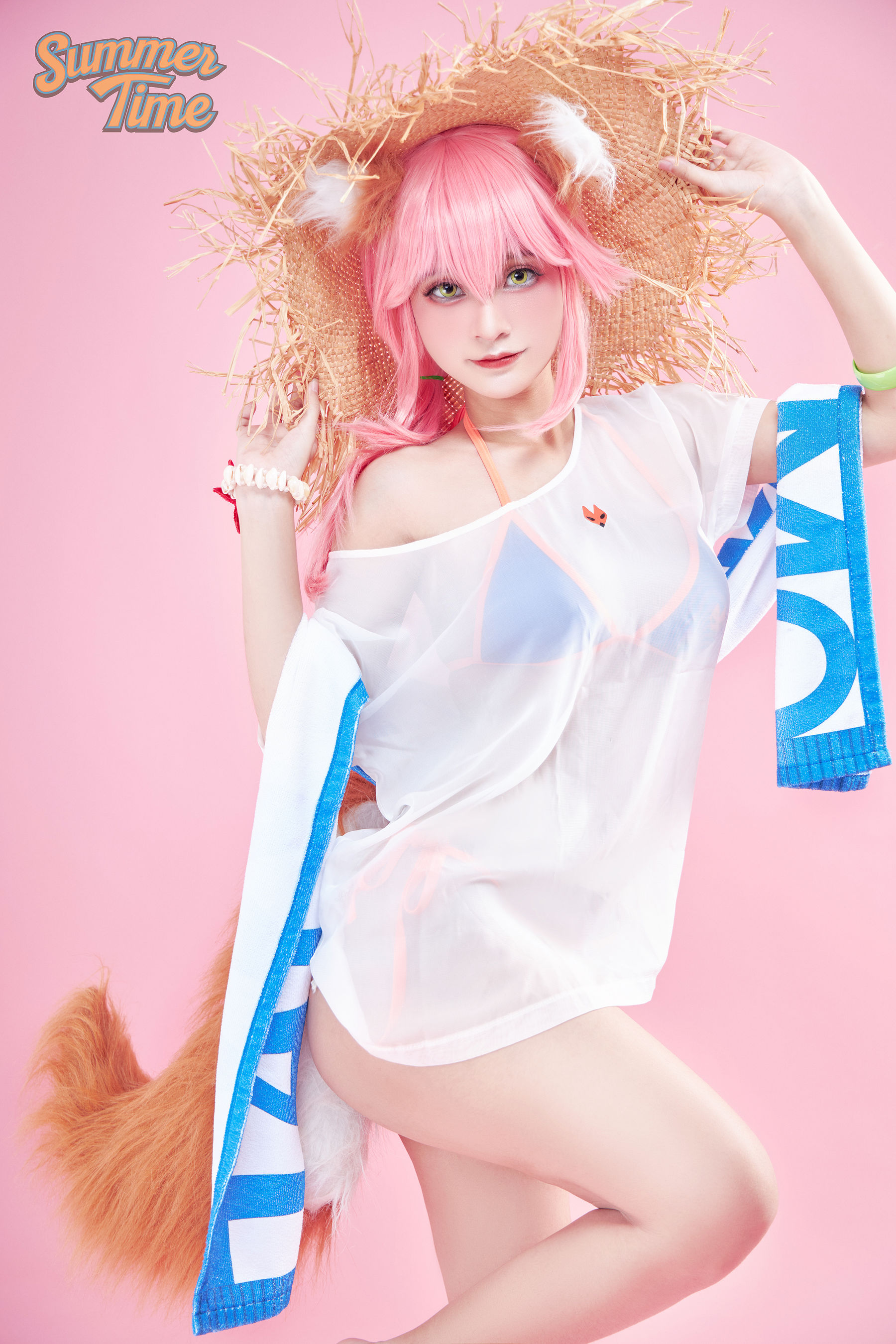 [Cosplay写真] Azami福利 – Tamamo Lancer [26P]