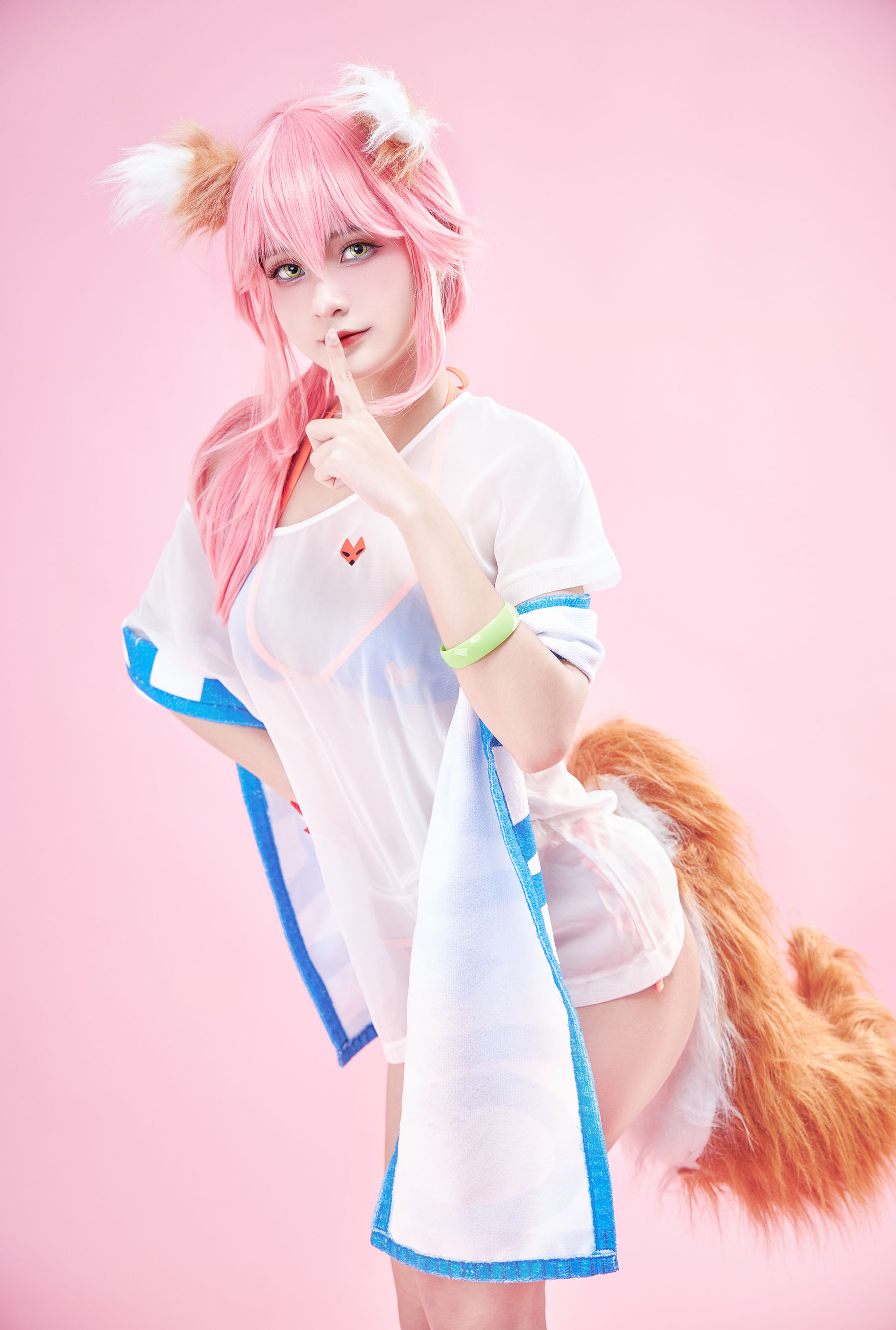 [Cosplay写真] Azami福利 – Tamamo Lancer [26P]