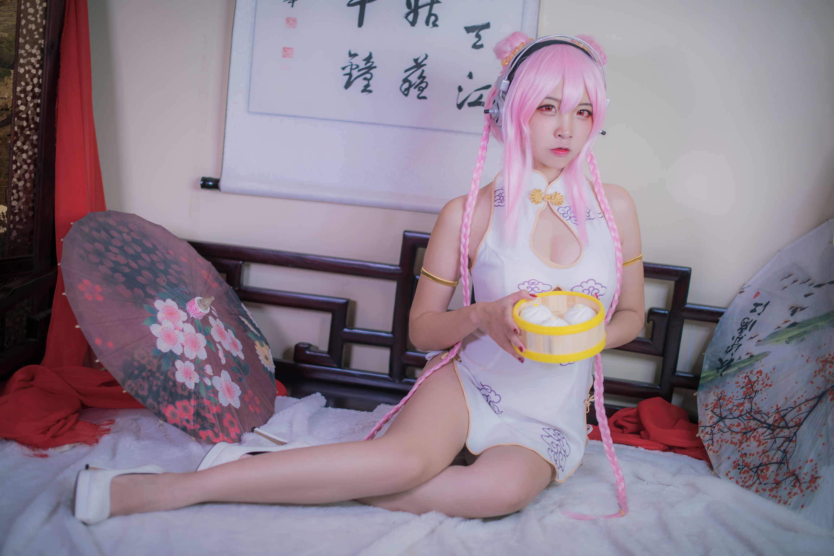 [Cosplay写真] 人气Coser二佐Nisa – 索尼子旗袍 [14P]
