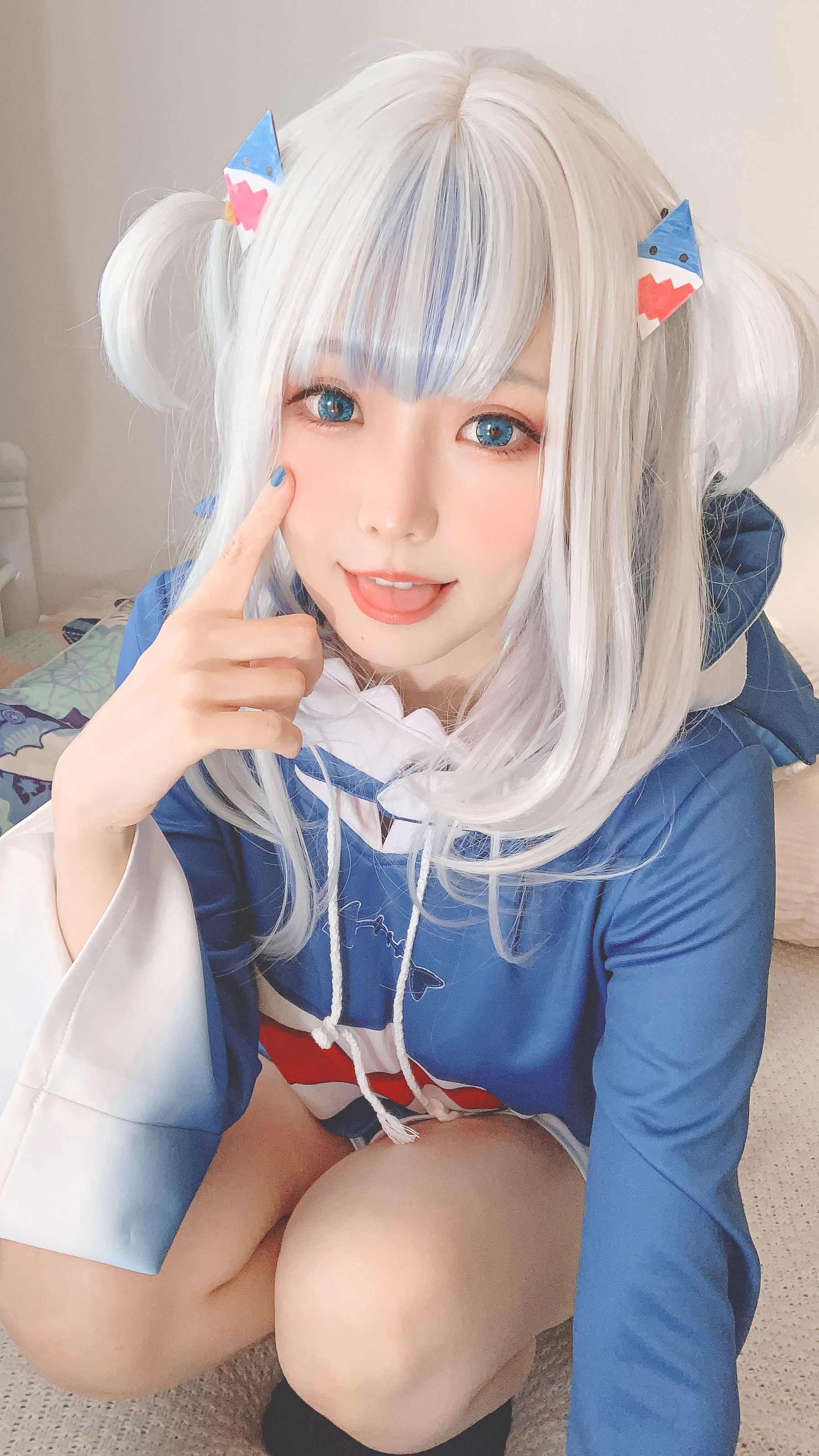 Ely_eee(ElyEE子) – 噶呜・古拉(小鲨鲨) [44P] 插图1