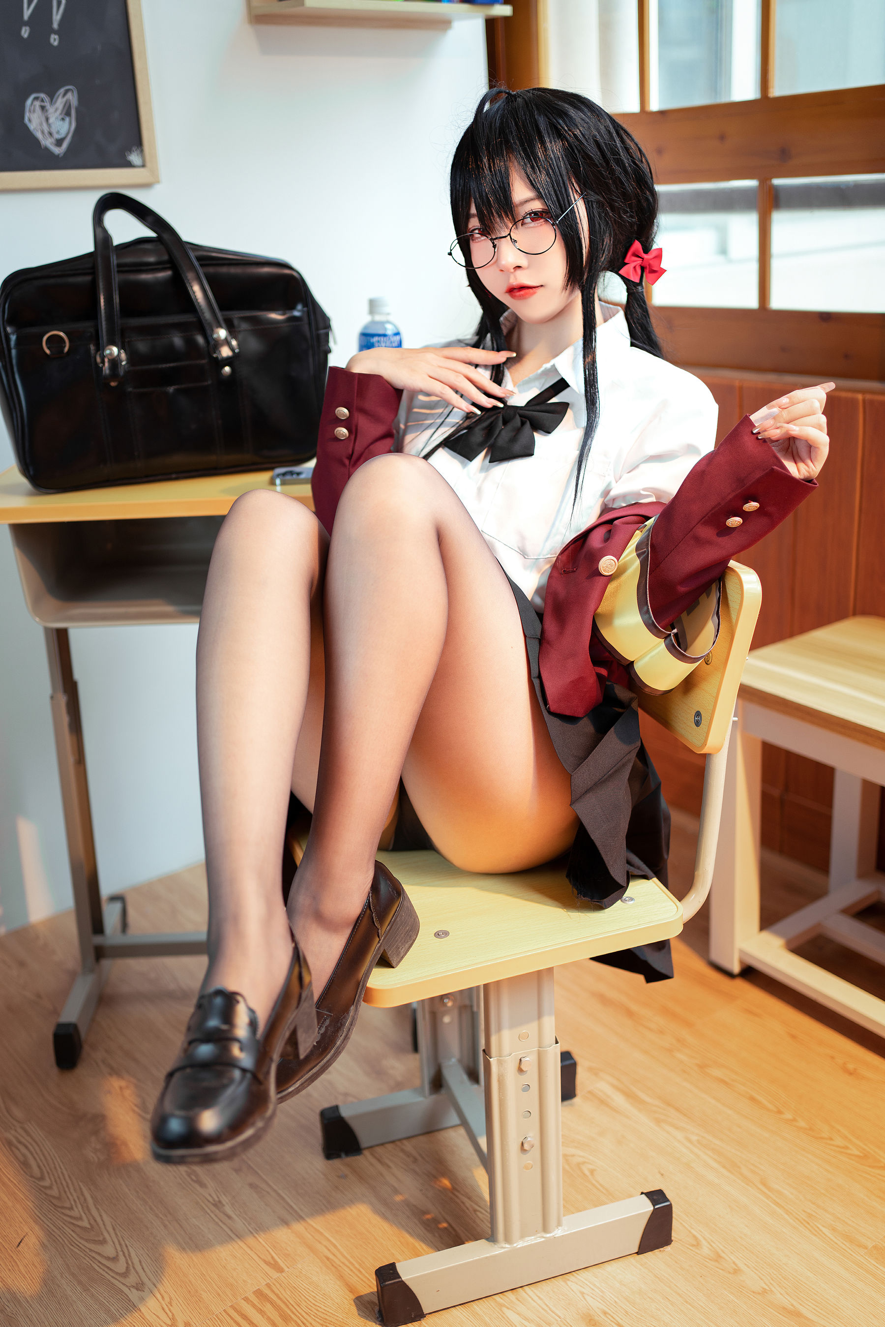 人气Coser二佐Nisa – 碧蓝大凤JK [21P]