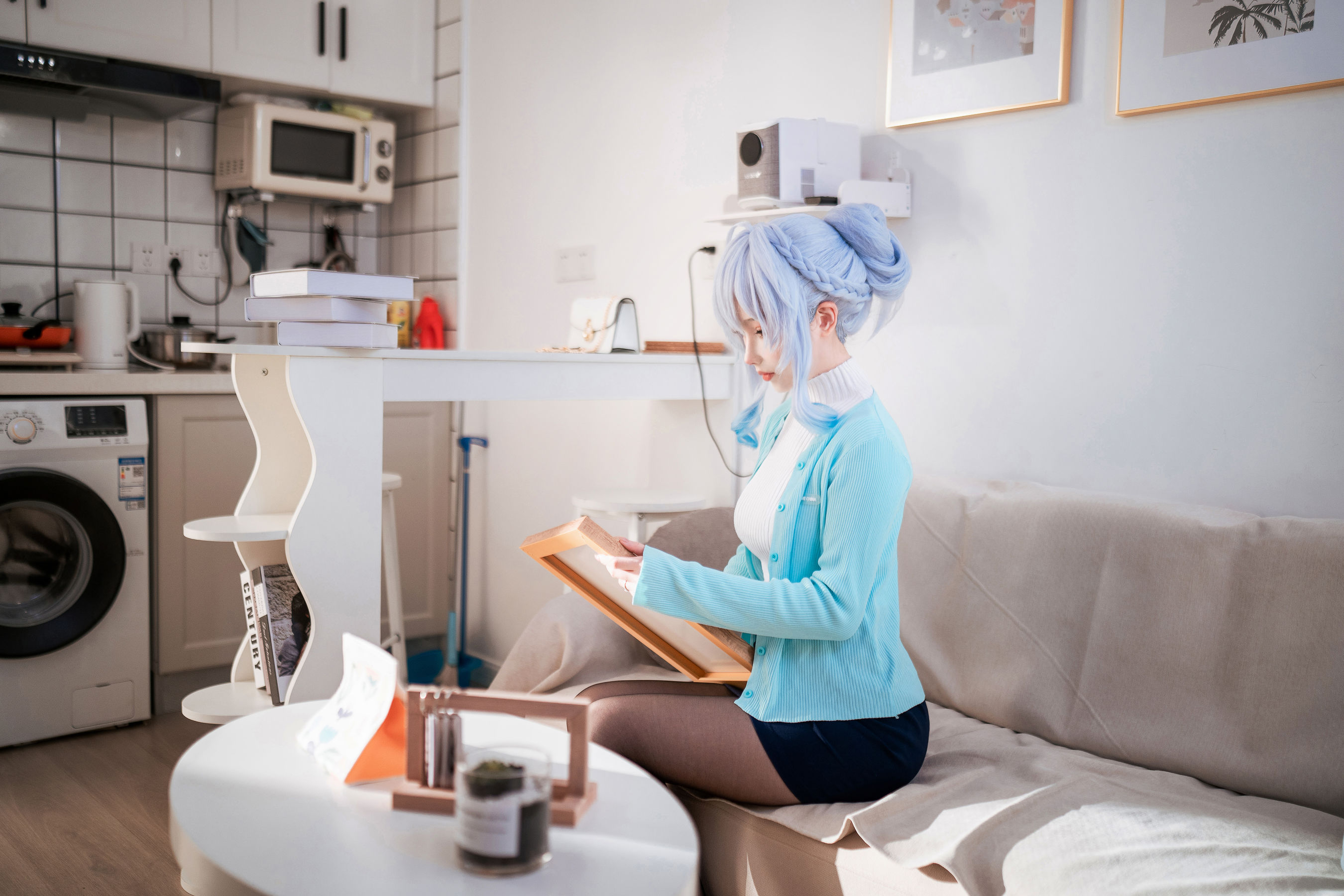 COS福利rioko凉凉子(肉扣热热子) – 雪女 [80P]