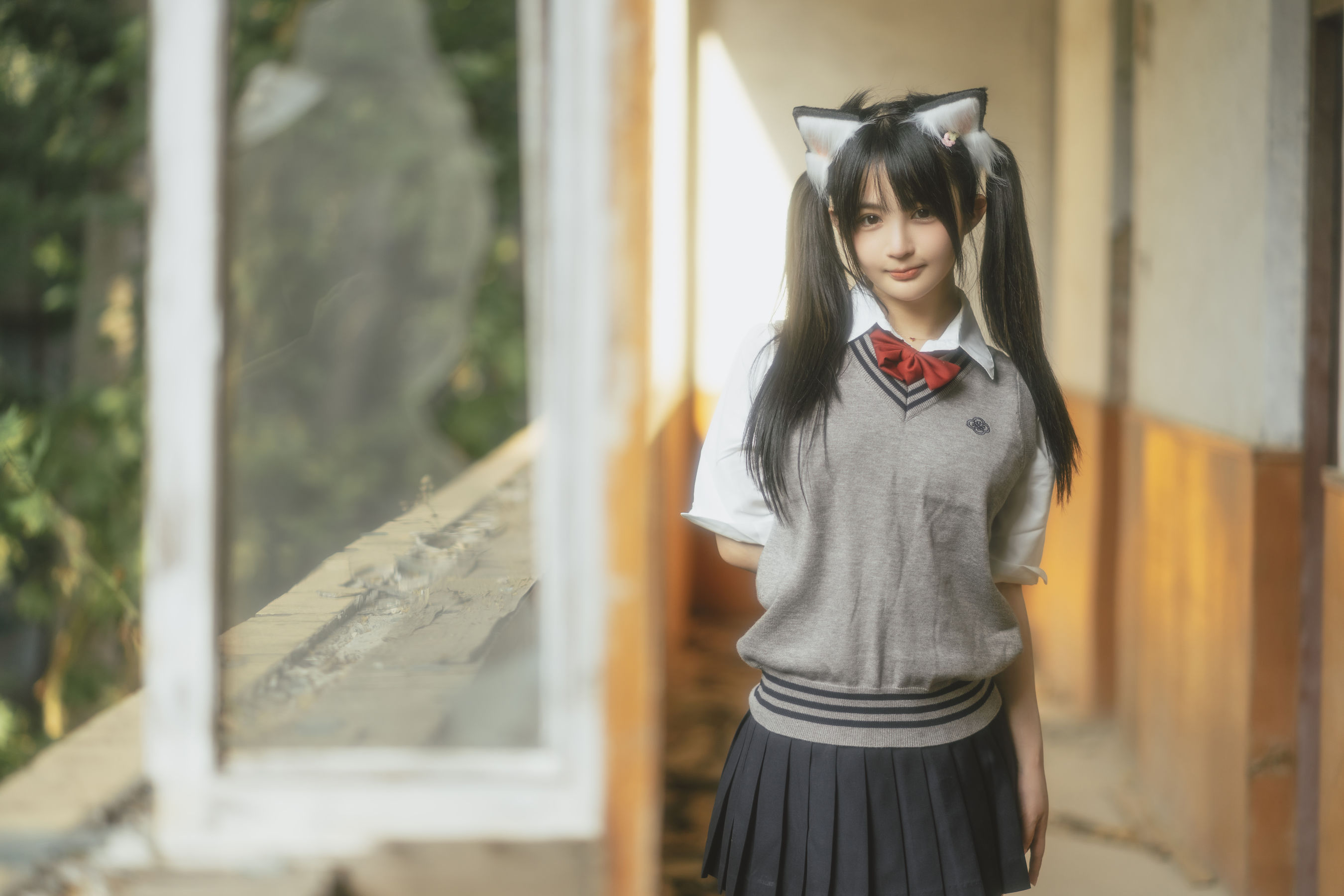 桜井宁宁 – 废墟JK [70P]