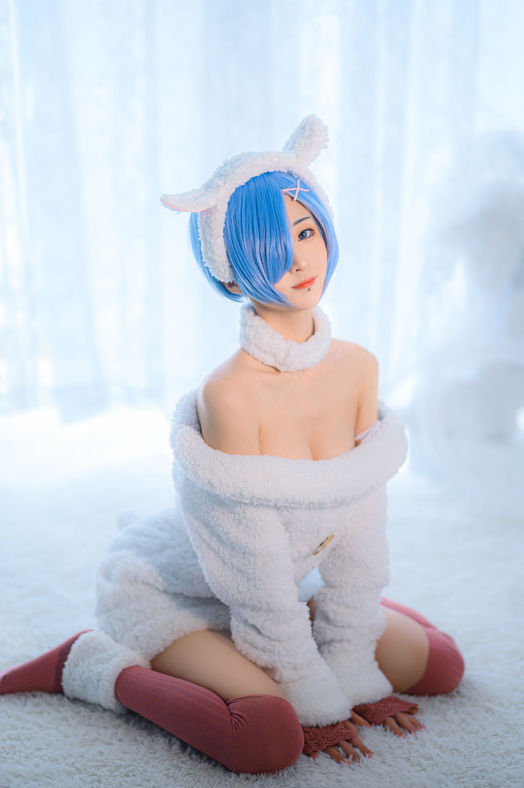 妹抖青 – 蕾姆绵羊 [10P] 插图1