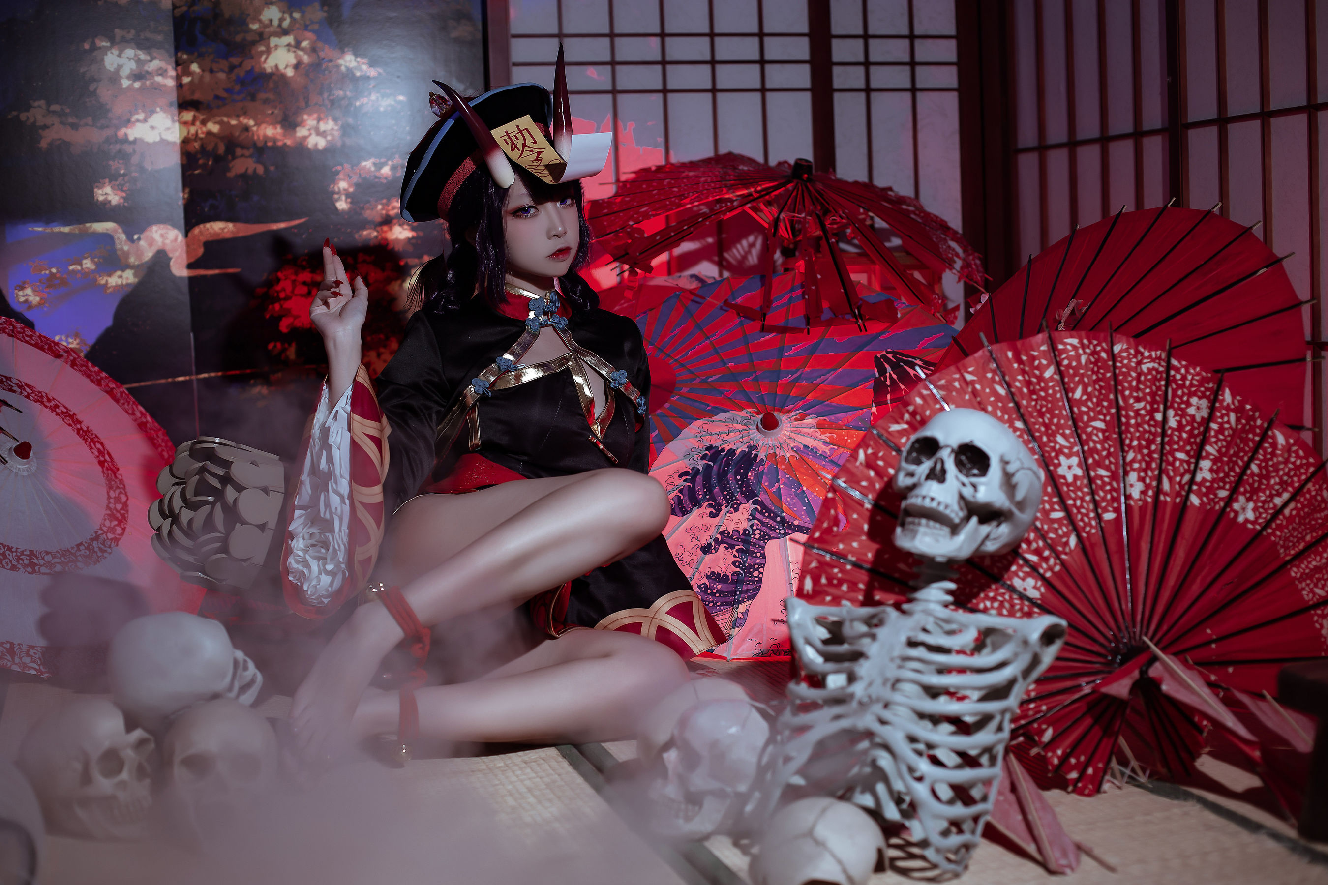 人气Coser二佐Nisa – fate酒吞僵尸童子 [21P]