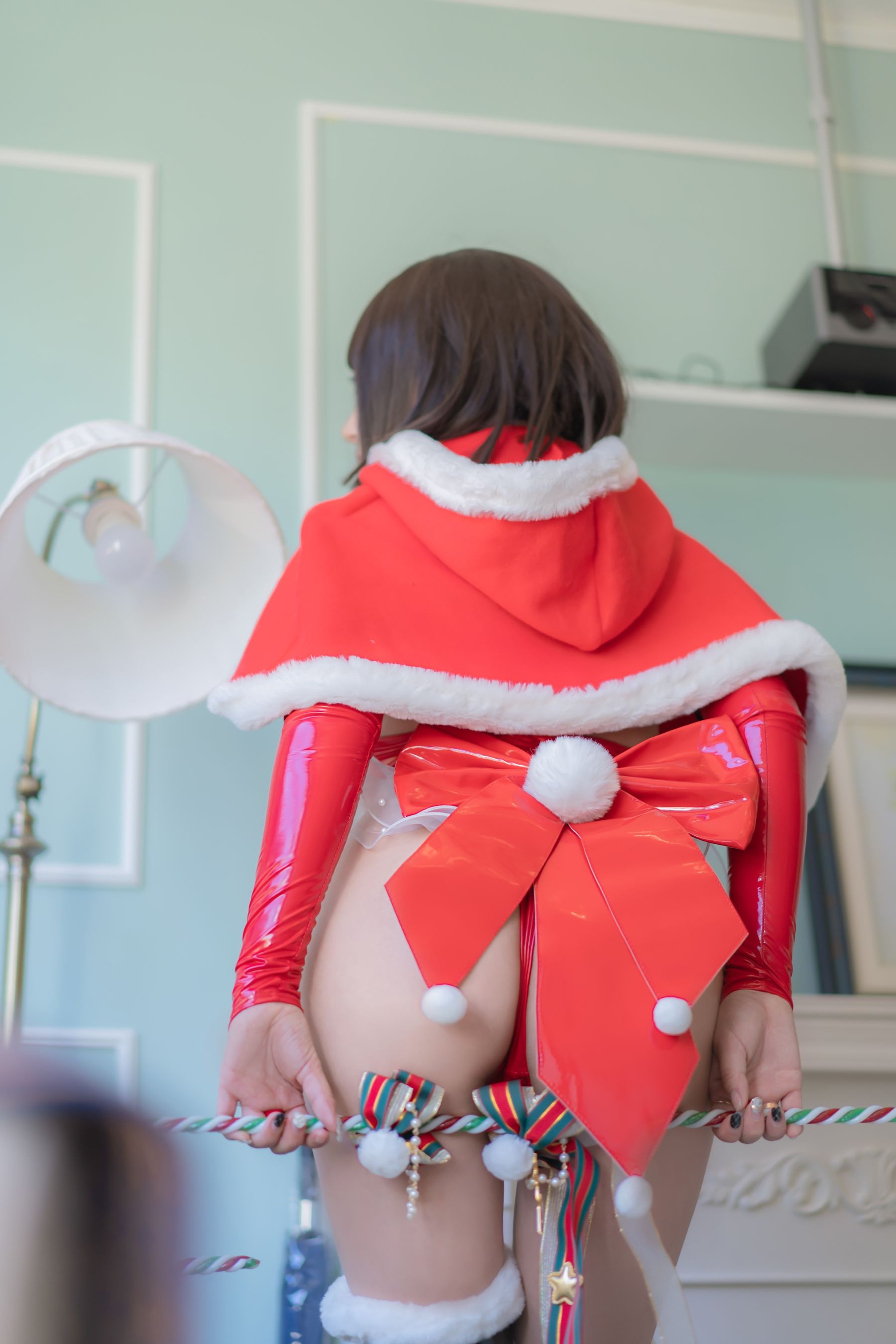 斗鱼米线线sama写真 圣诞 [52P]