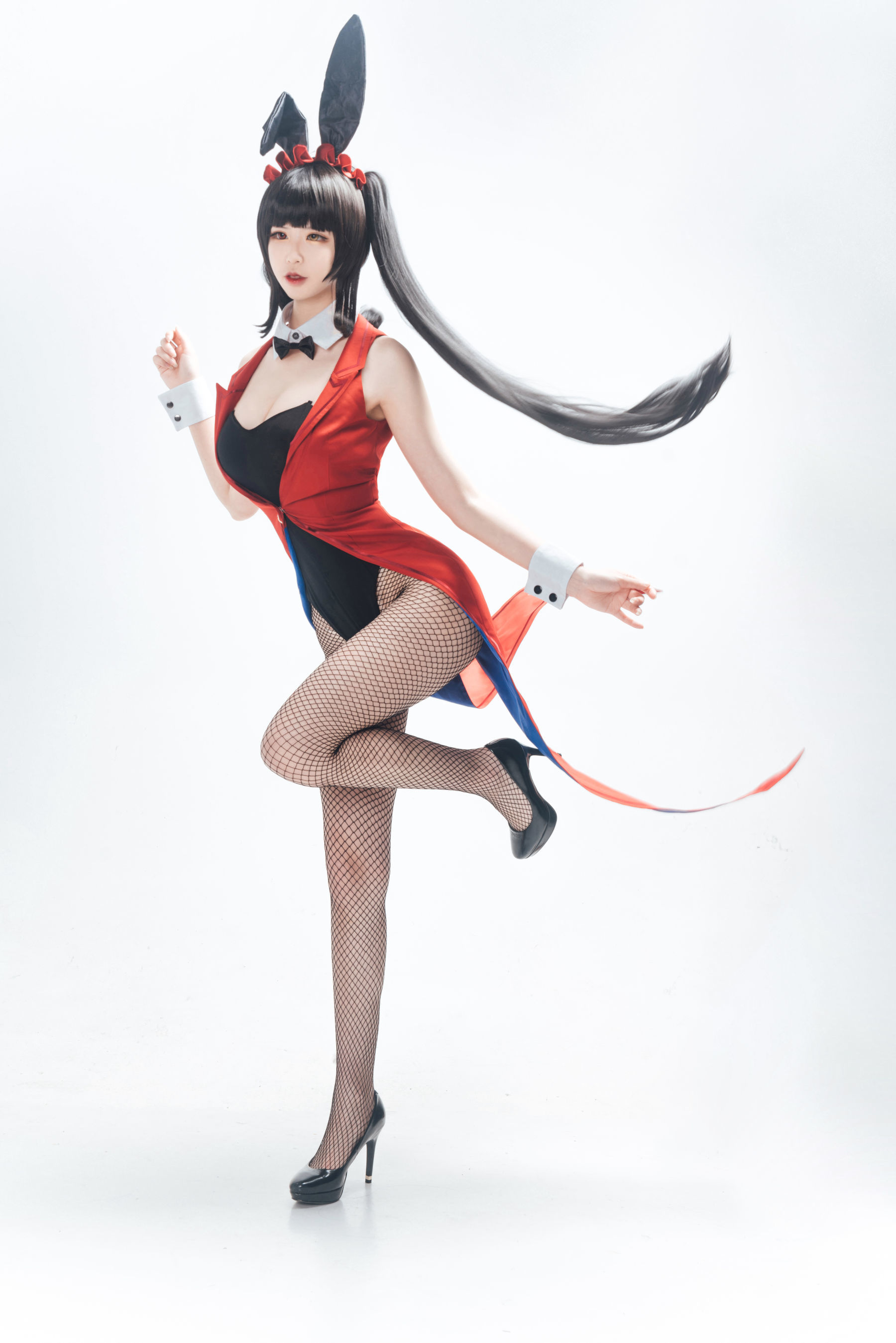 动漫博主爱老师_PhD 狂三 兔女郎 [9P] 插图1