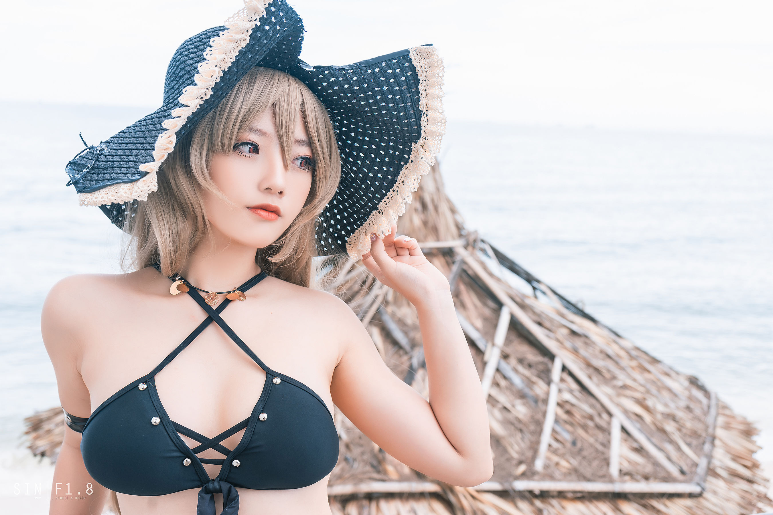 Messie Huang – Jean Bart swimsuit [20P] 插图1