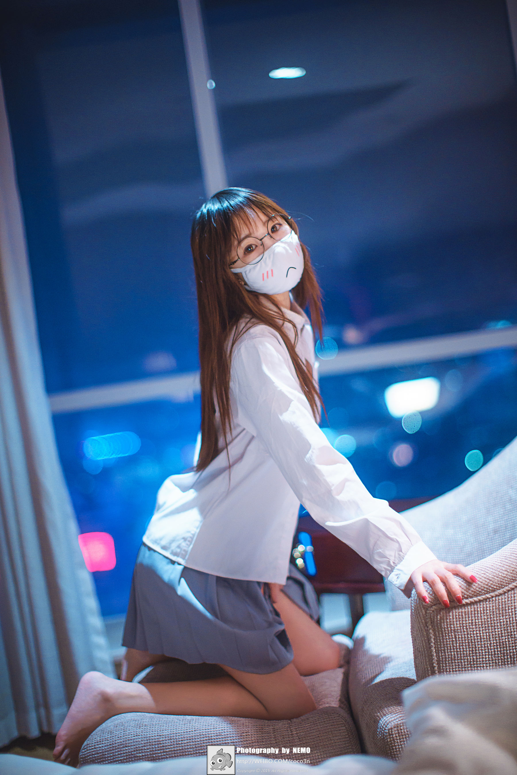 萝莉御子Yumiko 口罩 [20P] 插图1