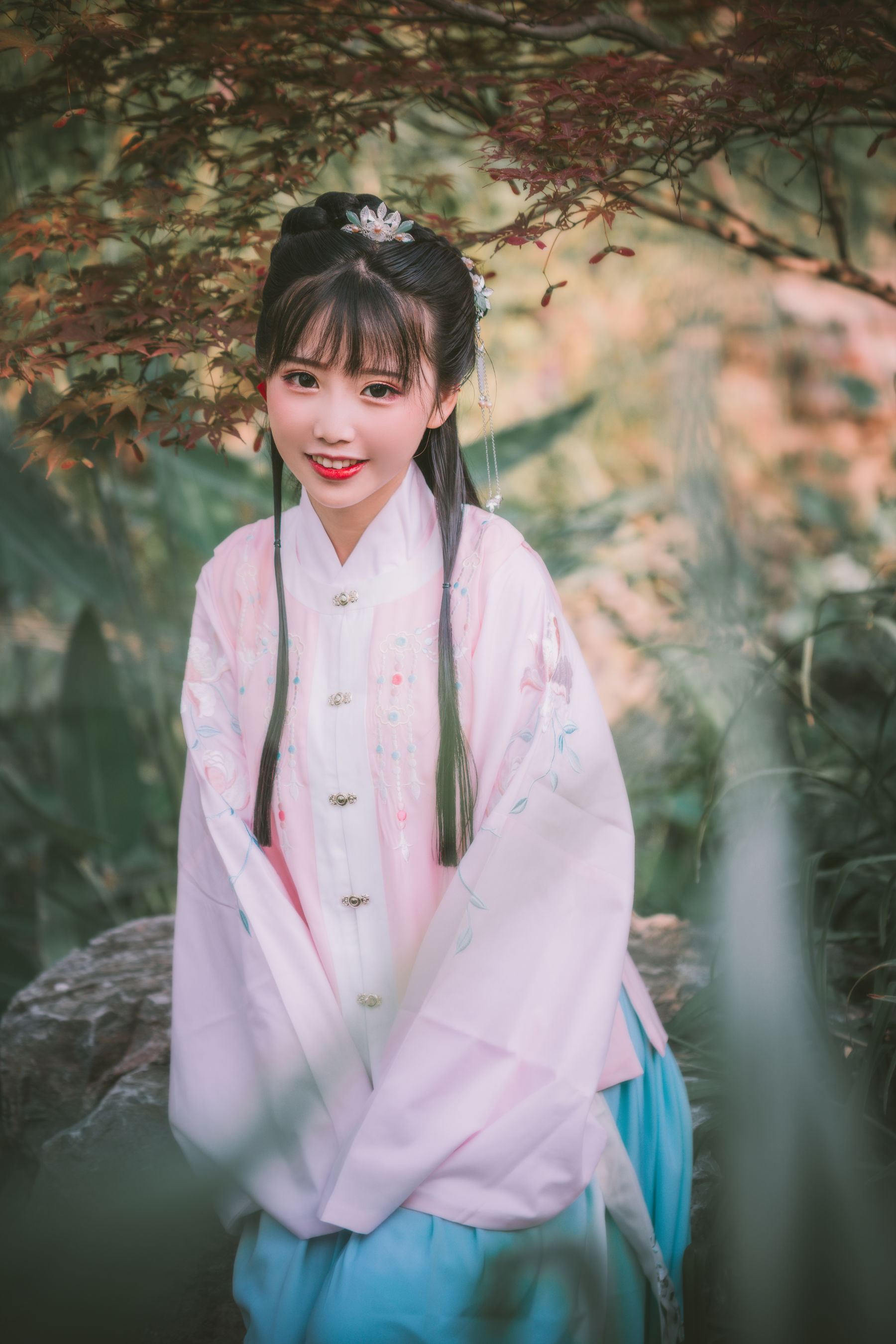 可爱人气Coser面饼仙儿 – 明治汉服 [22P]