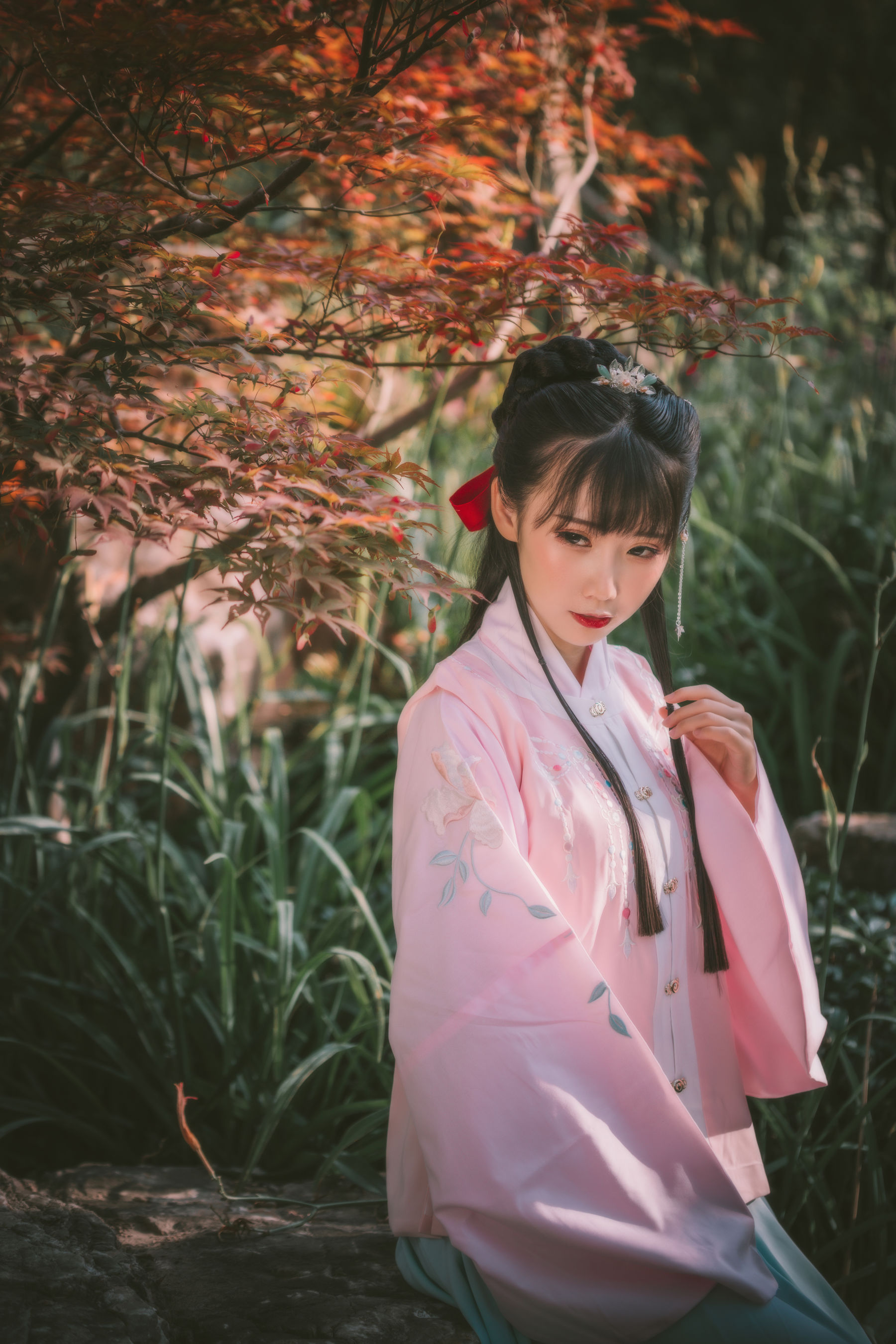 可爱人气Coser面饼仙儿 – 明治汉服 [22P]