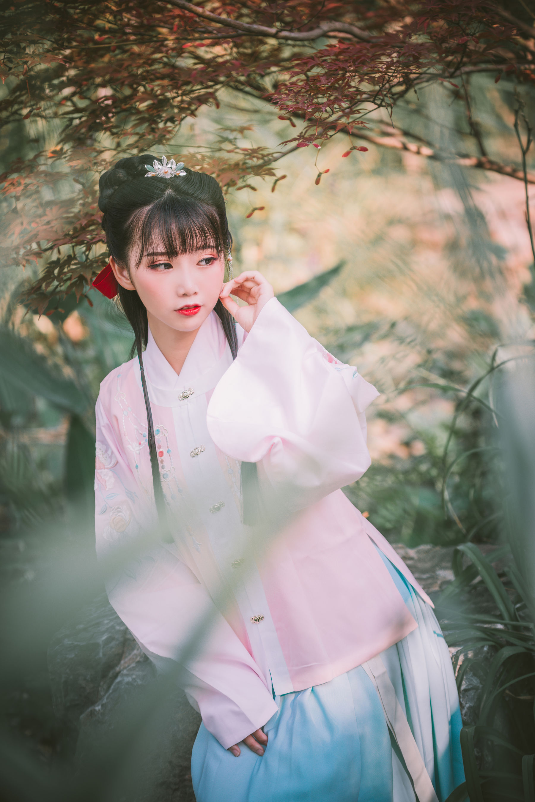 可爱人气Coser面饼仙儿 – 明治汉服 [22P]