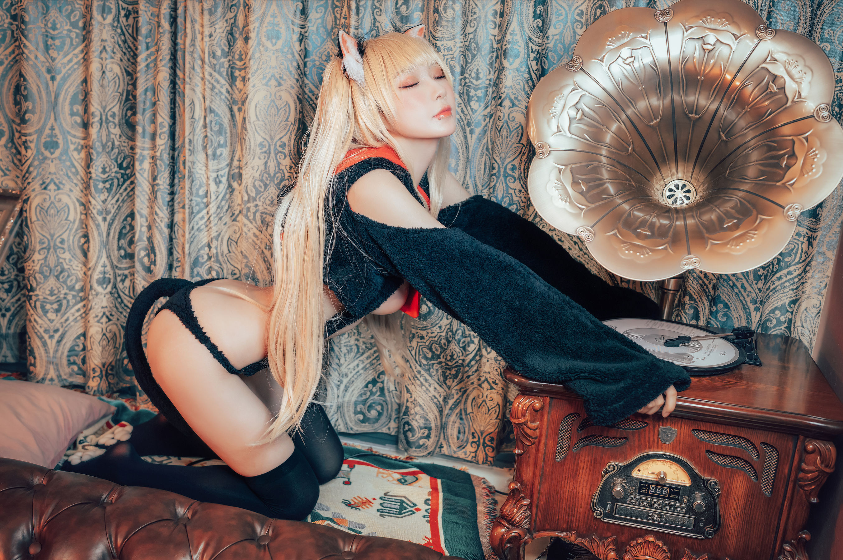 动漫博主阿包也是兔娘 – 小猫咪能有什么坏心眼呢 [19P]