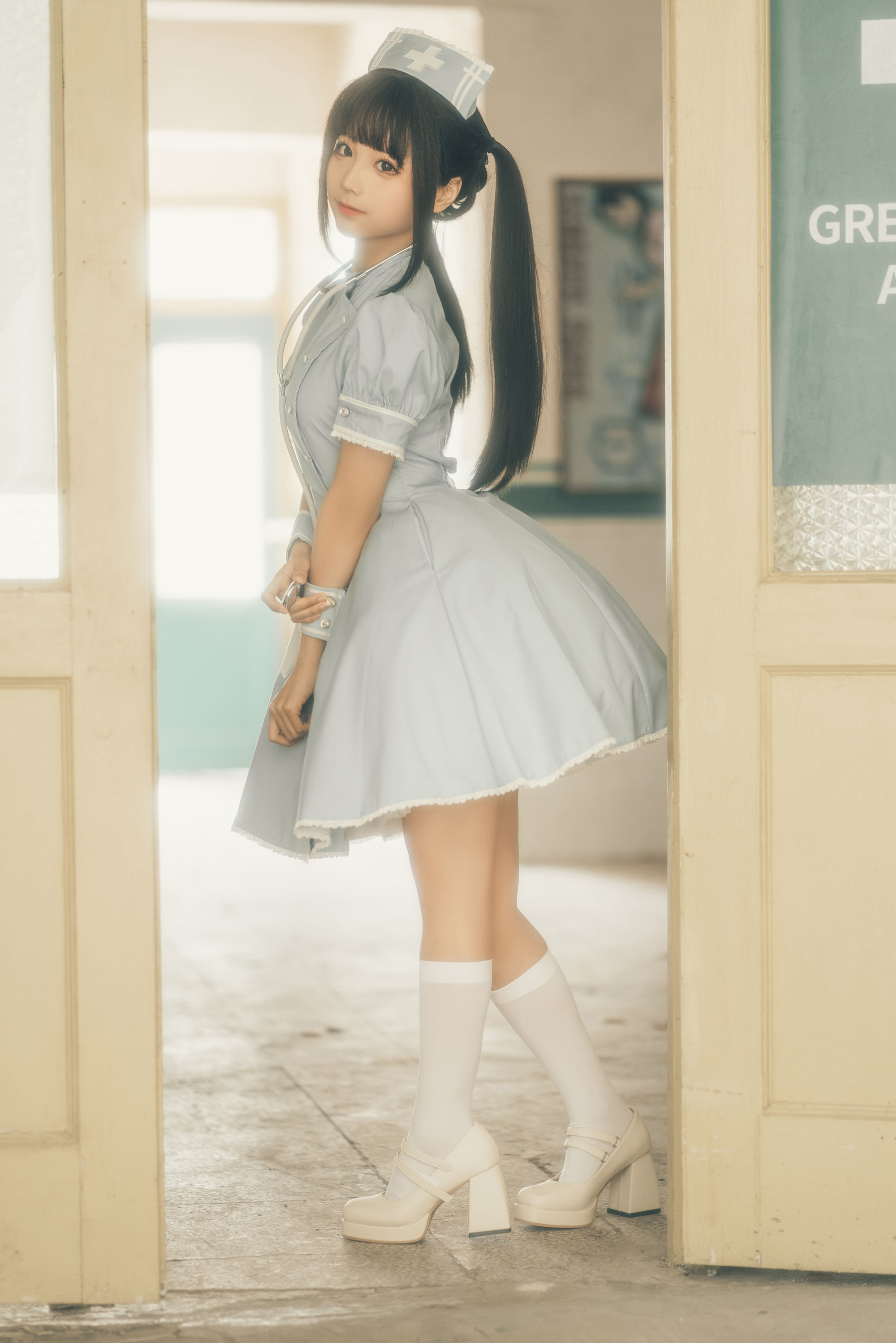 动漫博主蠢沫沫 – 小护士 [118P]