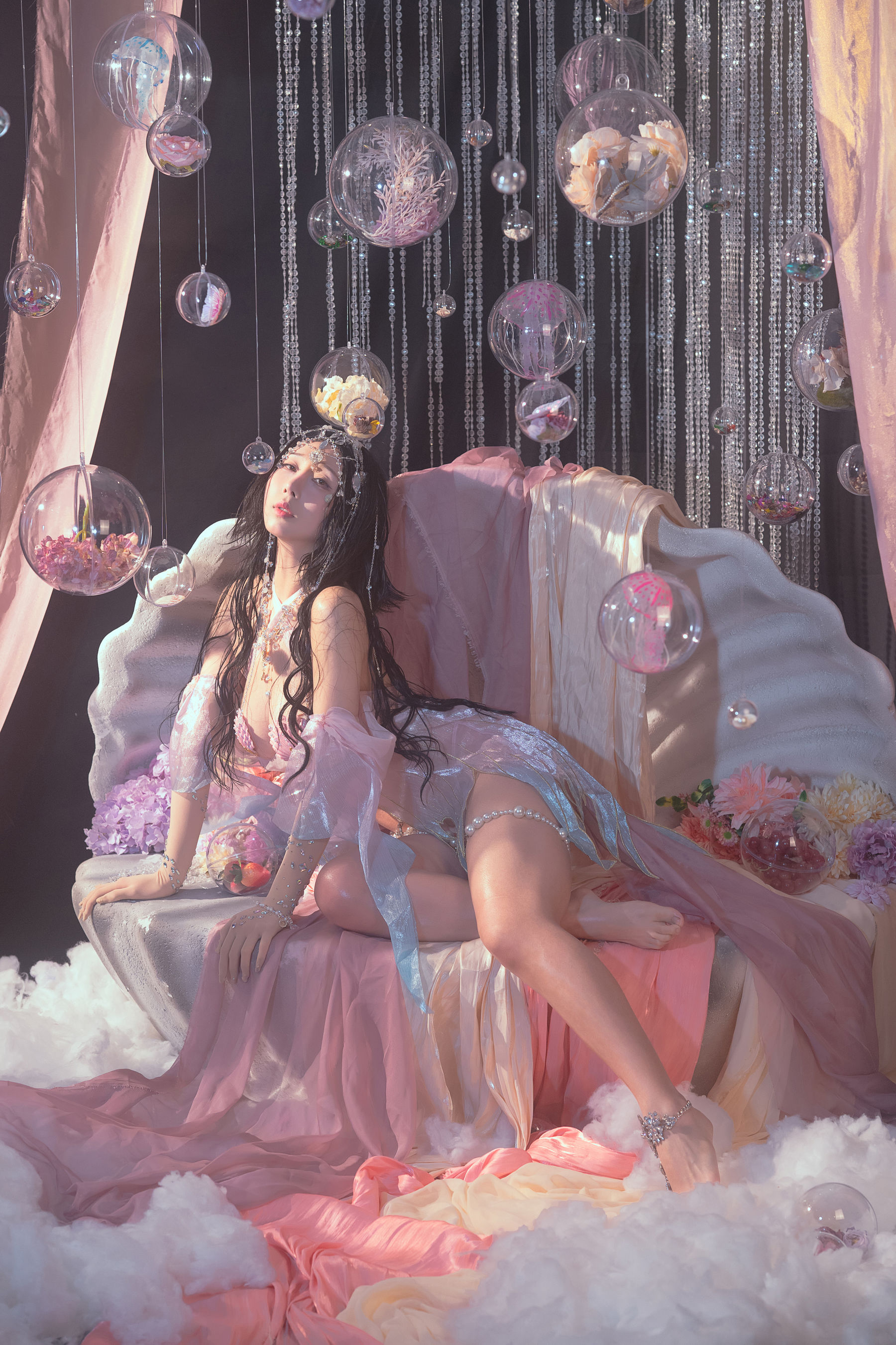 云溪溪 – 奶桃 海的女儿 [39P]